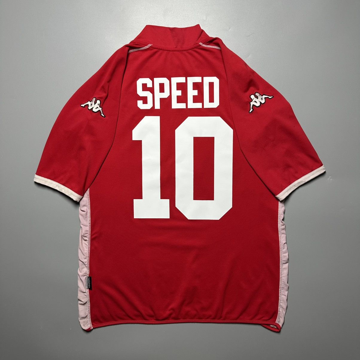 Adidas WALES KAPPA 2002/2004 FOOTBALL HOME JERSEY #10 GARY SPEED Size US L / EU 52-54 / 3 - 1 Thumbnail