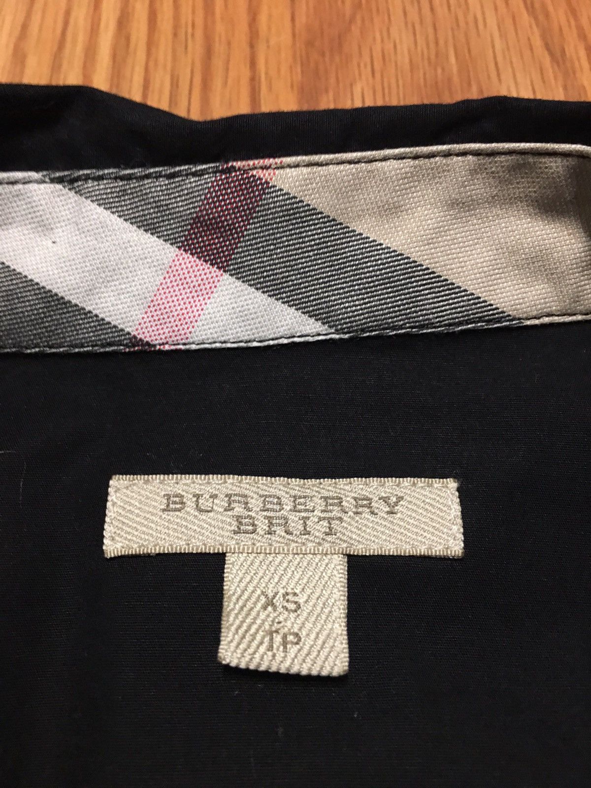 Burberry BURBERRY BRIT Black Cotton Shirt Size XS Size XS / US 0-2 / IT 36-38 - 7 Thumbnail