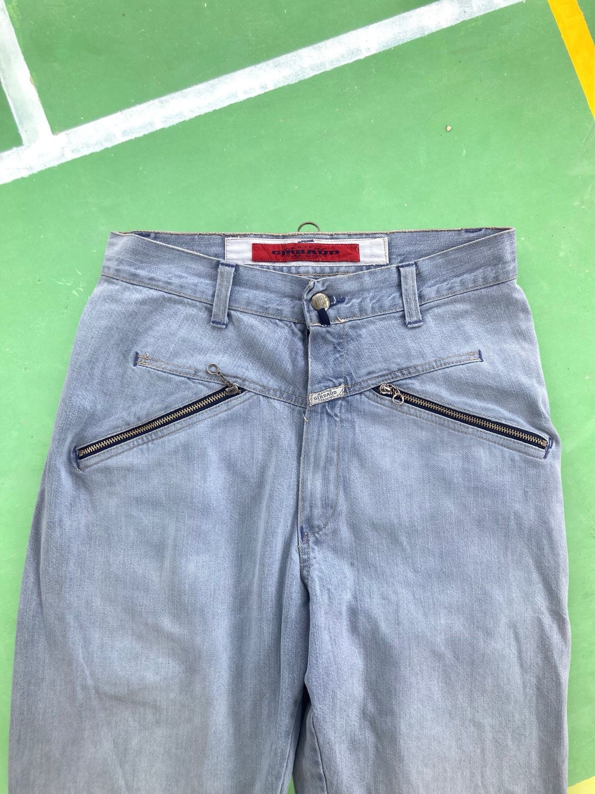 Marithe + Francois Girbaud Vintage Marithe Francois Girbaud Zip Pocket Denim Pants Size 28" / US 6 / IT 42 - 3 Thumbnail