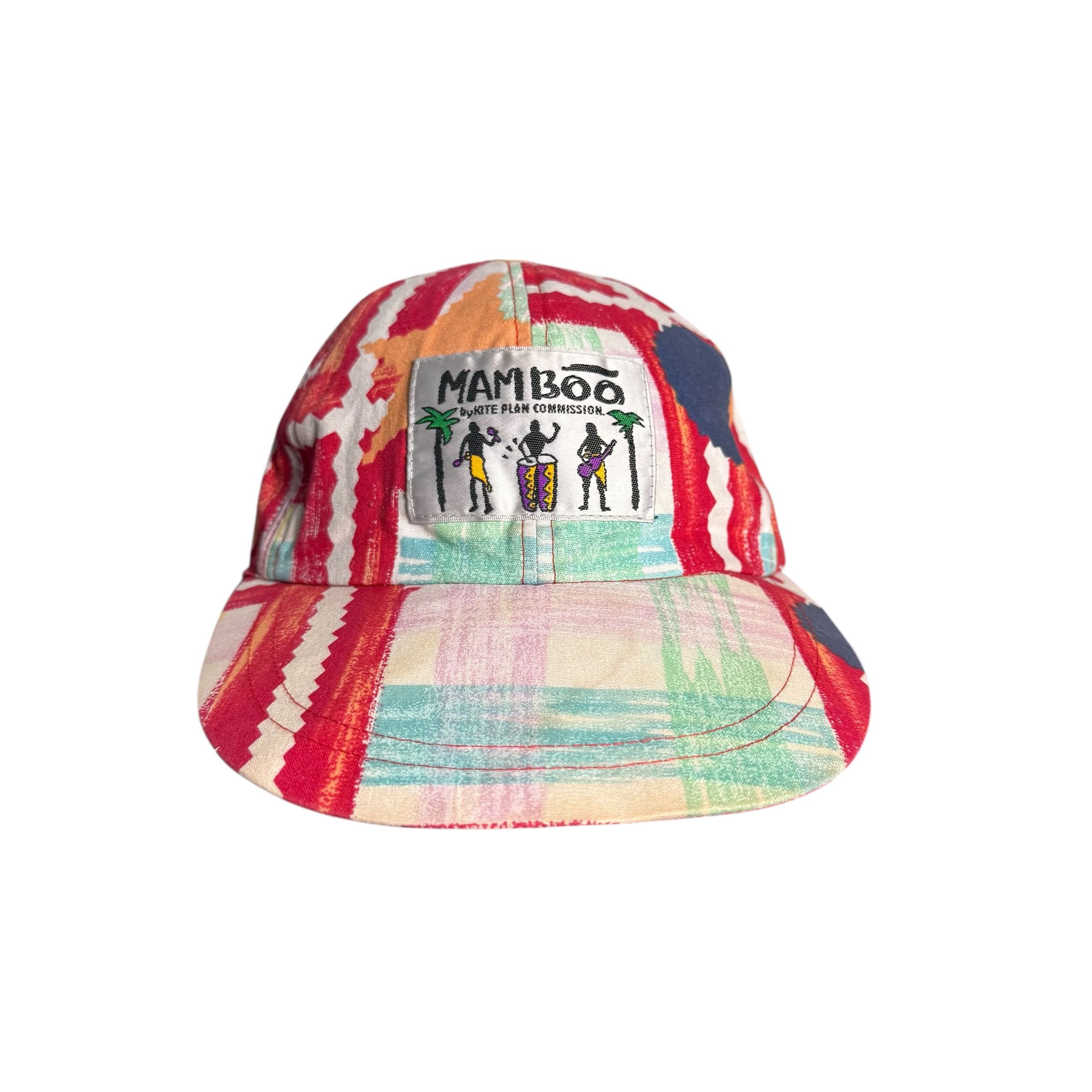 Mambo 🔥RARE🔥Vtg Mambo by Kite Plan Commision Multicolor Full Cap Size ONE SIZE - 2 Thumbnail