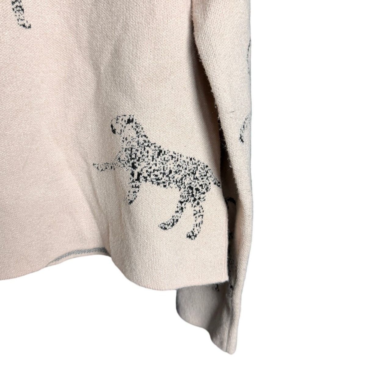Philosophy di Lorenzo Serafini Philosophy Republic Women's Cheetah Boatneck Sweater Size M Size M / US 6-8 / IT 42-44 - 5 Thumbnail