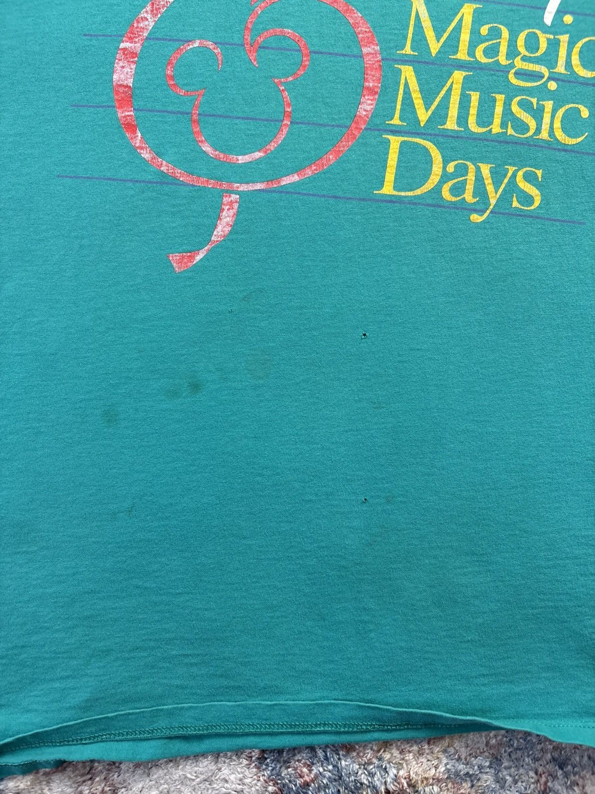 Disney Vintage Disney Magic Music Days T-shirt Size XL Size US XL / EU 56 / 4 - 6 Thumbnail