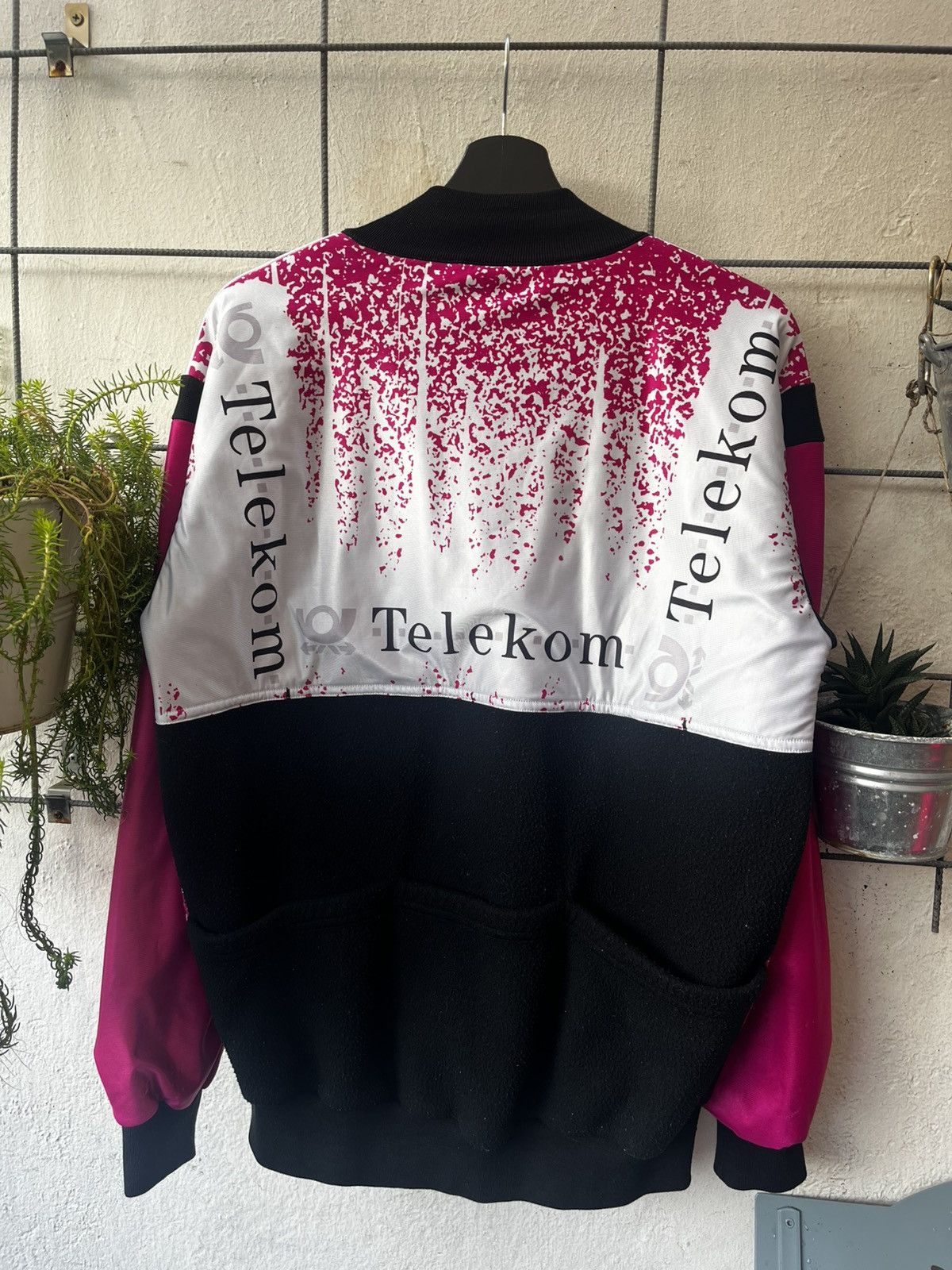 Other Biemme x Team Telekom Vintage Fleece Bomber Jacket Size US XXL / EU 58 / 5 - 8 Thumbnail