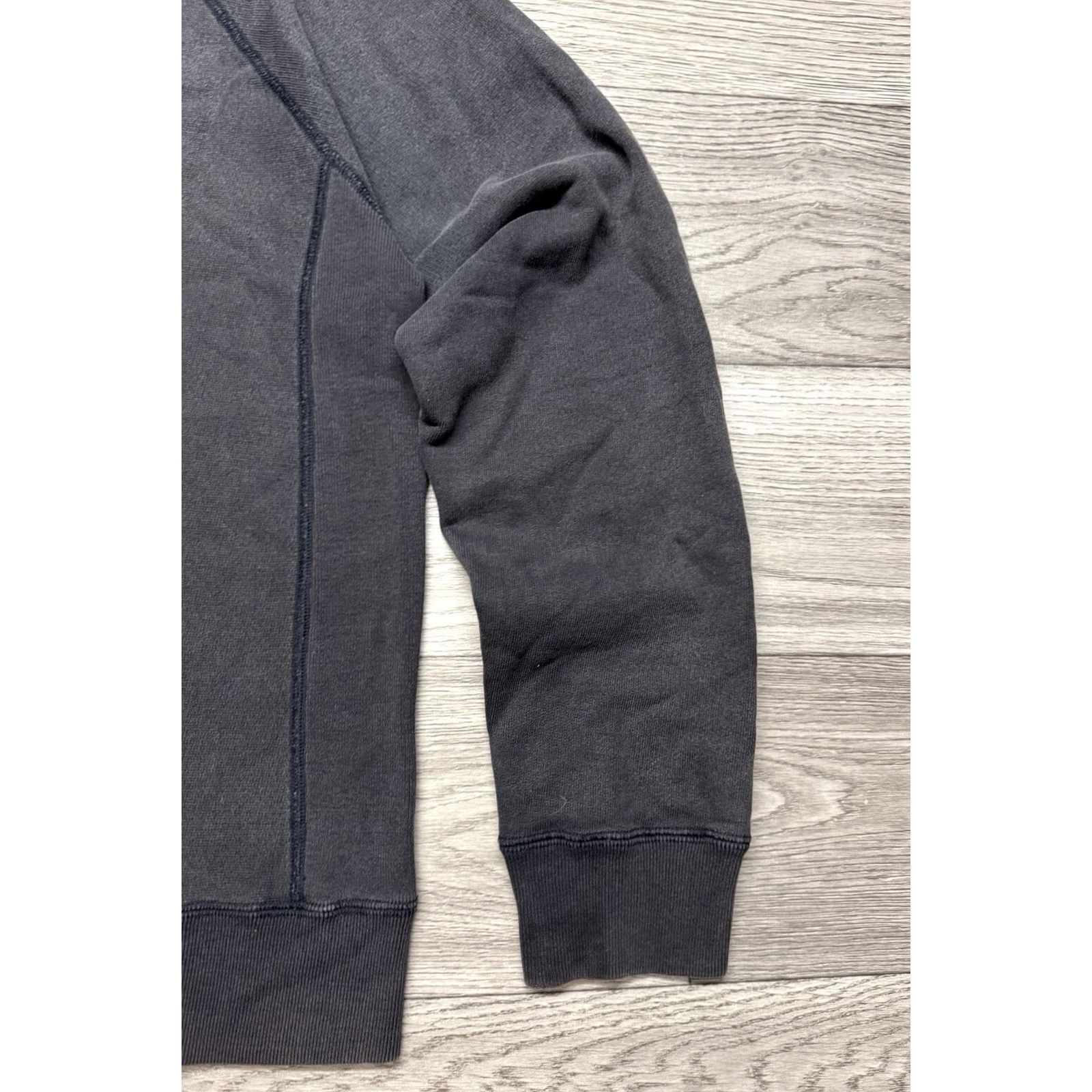 A.P.C. VINTAGE A.P.C Sweatshirt Men Sz 2 Faded Black Size US XS / EU 42 / 0 - 4 Thumbnail