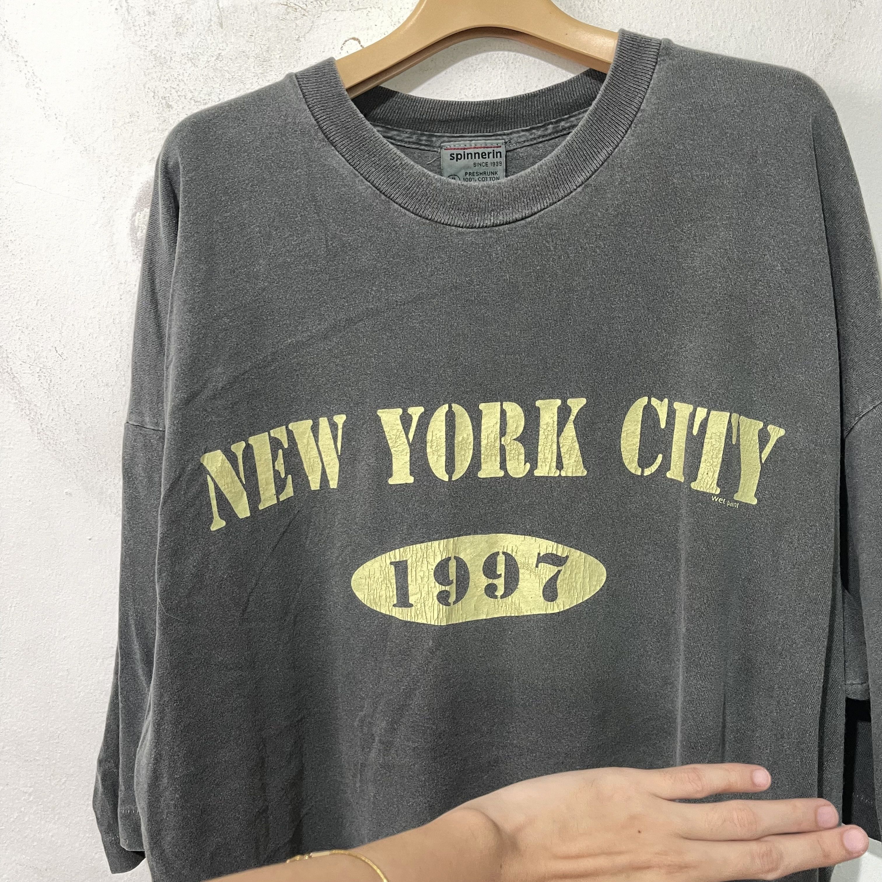 Vintage Vintage 90s New York Shirt Size US XXL / EU 58 / 5 - 2 Thumbnail