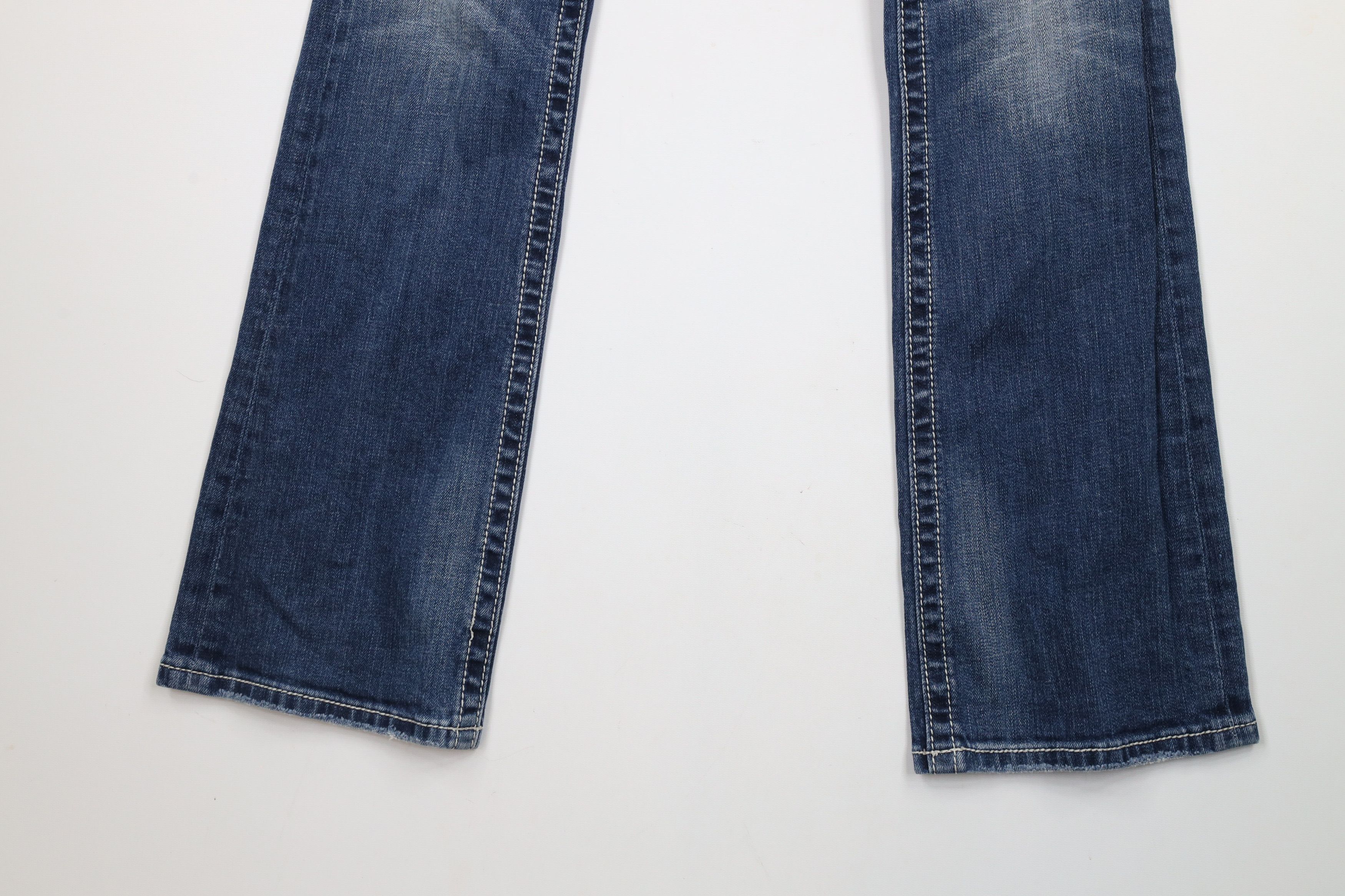 Miss Me × Vintage Miss Me Thick Stitch Jeweled Bootcut Denim Jeans Blue Size 28" / US 6 / IT 42 - 4 Thumbnail