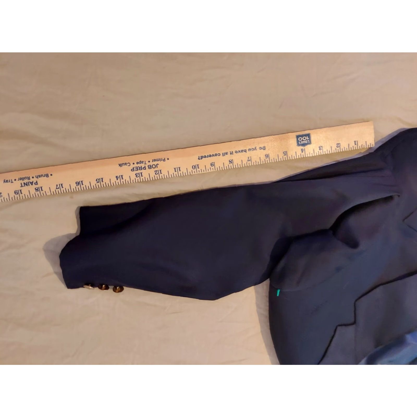 Brooks Brothers Brooks Brothers Jacket Blazer 46R Navy Blue Wool Single-Breasted 2-Button Front Size 46R - 7 Thumbnail