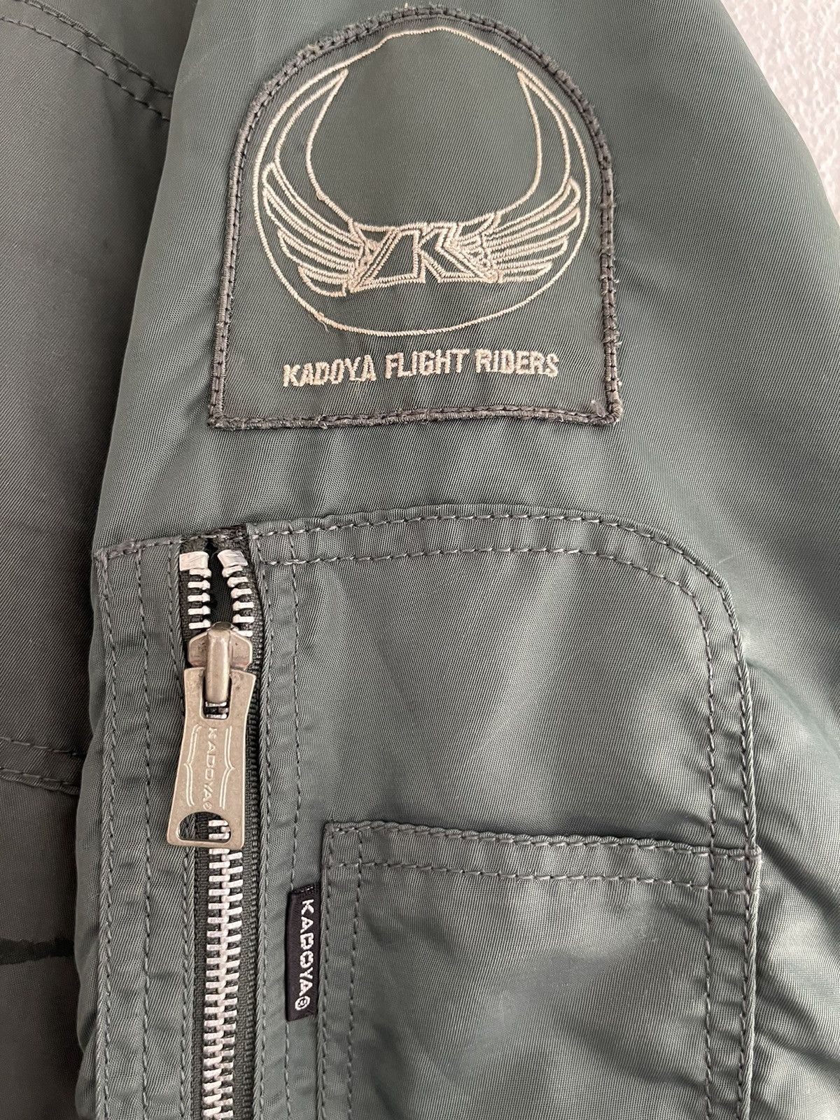 Kadoya Kadoya Flight Riders Bomber Jacket Size US L / EU 52-54 / 3 - 4 Thumbnail