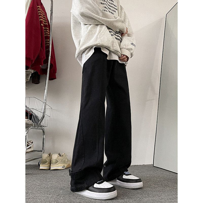 Japanese Brand × Jean Retro loose straight leg micro flared jeans Size US 32 / EU 48 - 4 Thumbnail
