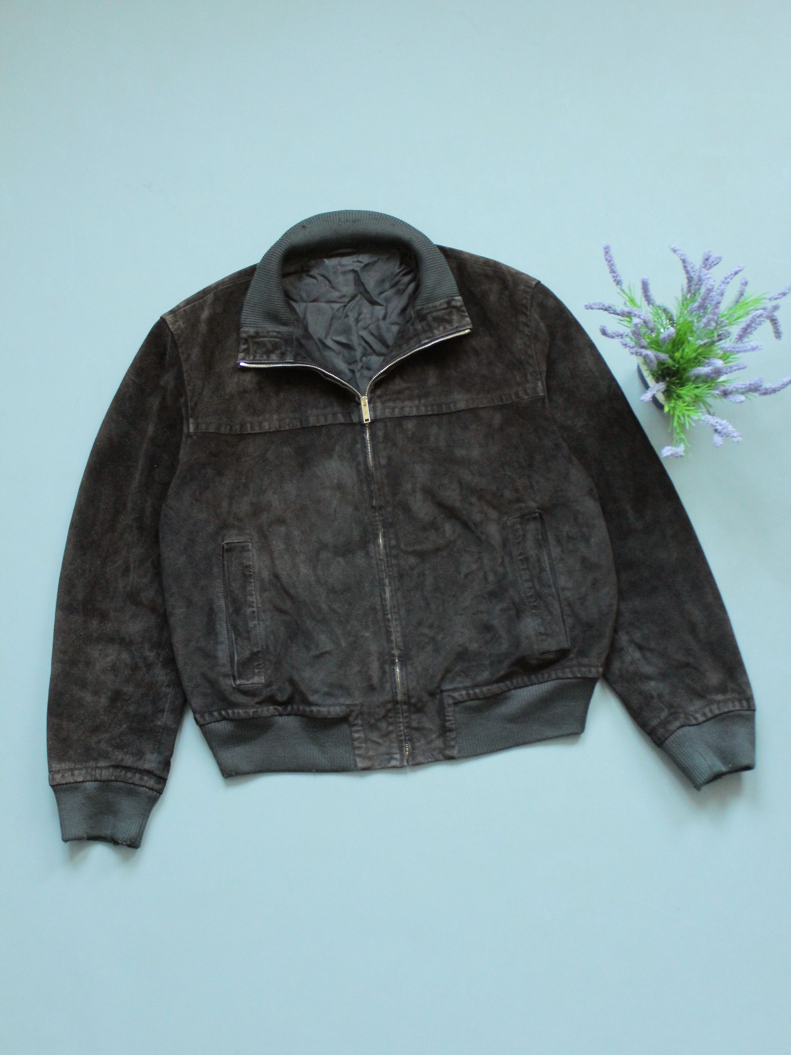 Ermenegildo Zegna × Z Zegna Z ZEGNA LEATHER SUEDE JACKET