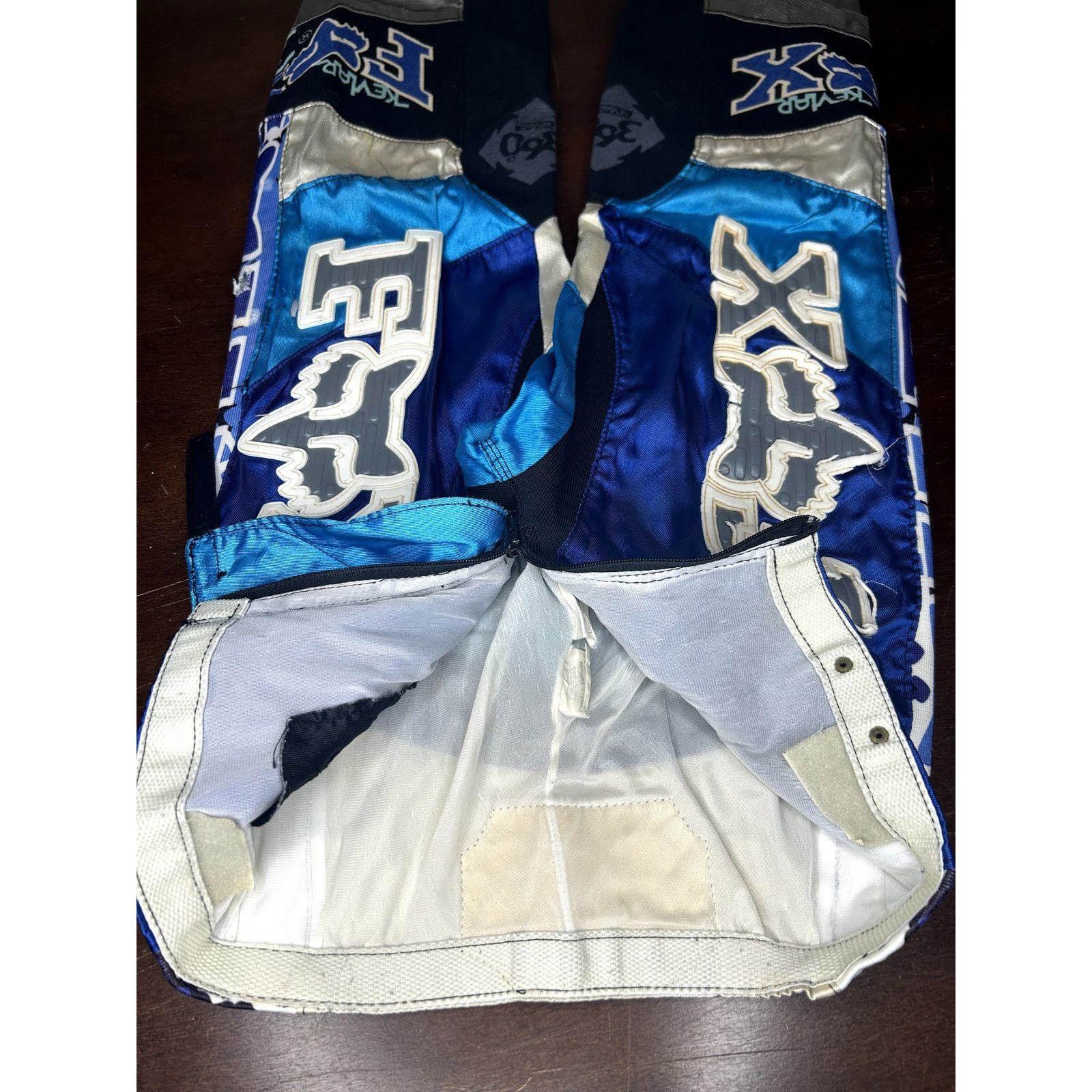 Fox Racing 90s/Y2K ATV Motocross Fox 360 Kevlar Race Pants Racing Gear Size US 32 / EU 48 - 11 Thumbnail