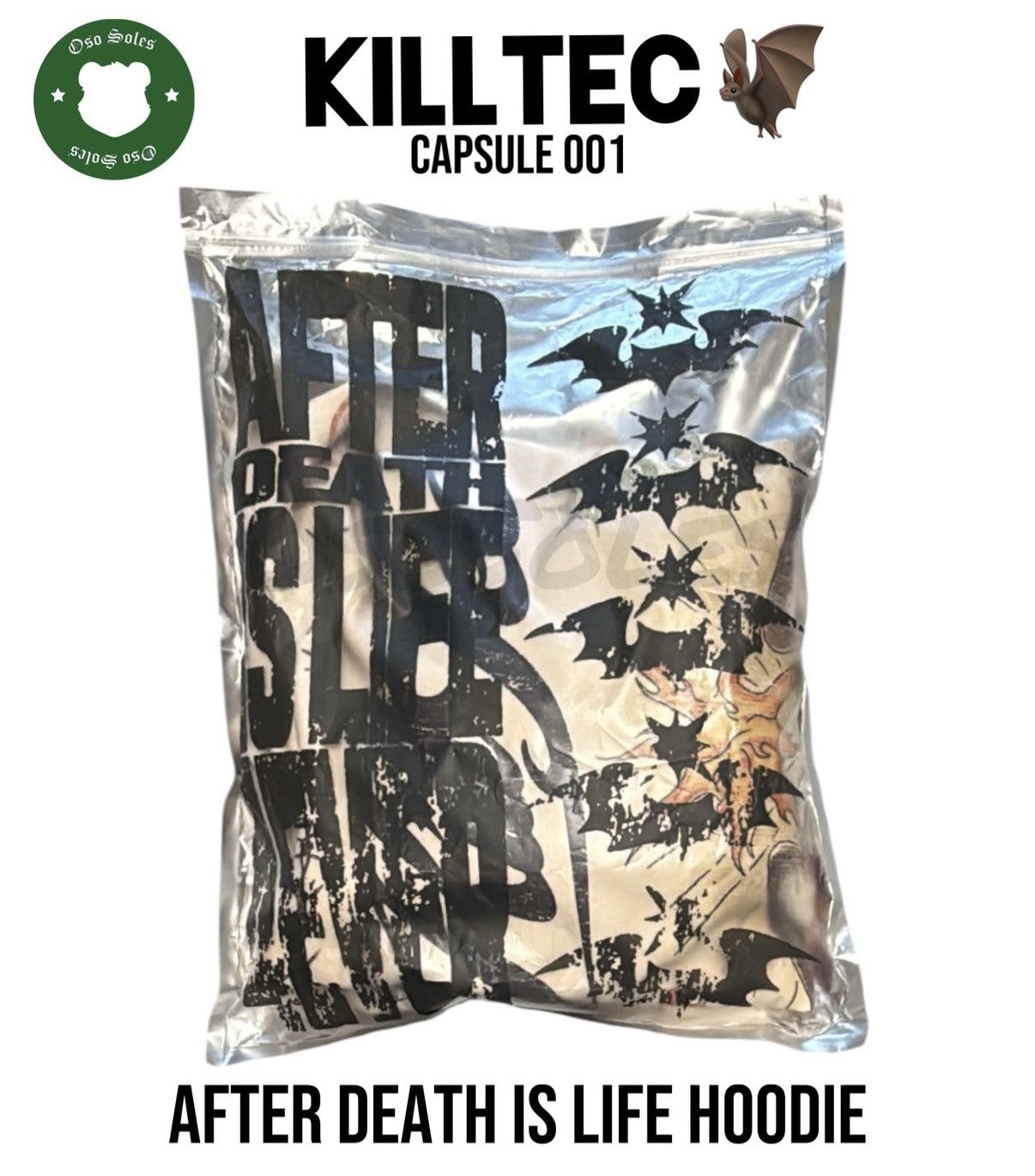 Other Killtec Capsule 001 "After Life is Death" Hoodie Medium Size US M / EU 48-50 / 2 - 10 Thumbnail