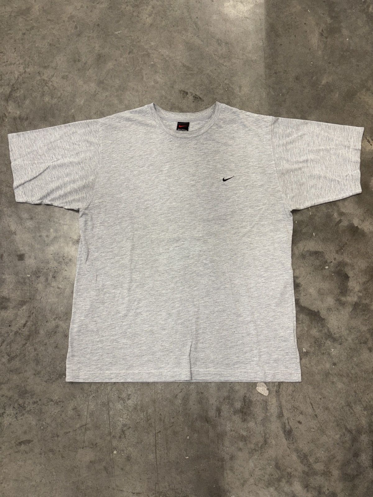 Nike × Vintage Vtg 90s Nike European Swoosh t shirt Sz L Size US L / EU 52-54 / 3 - 1 Thumbnail