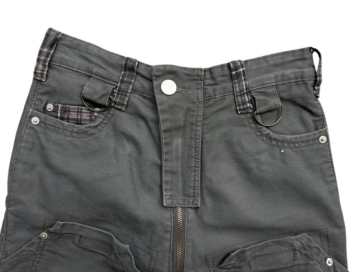 Japanese Brand Techno Goth Bondage Multipocket Pants 30x31 Size US 31 - 7 Thumbnail