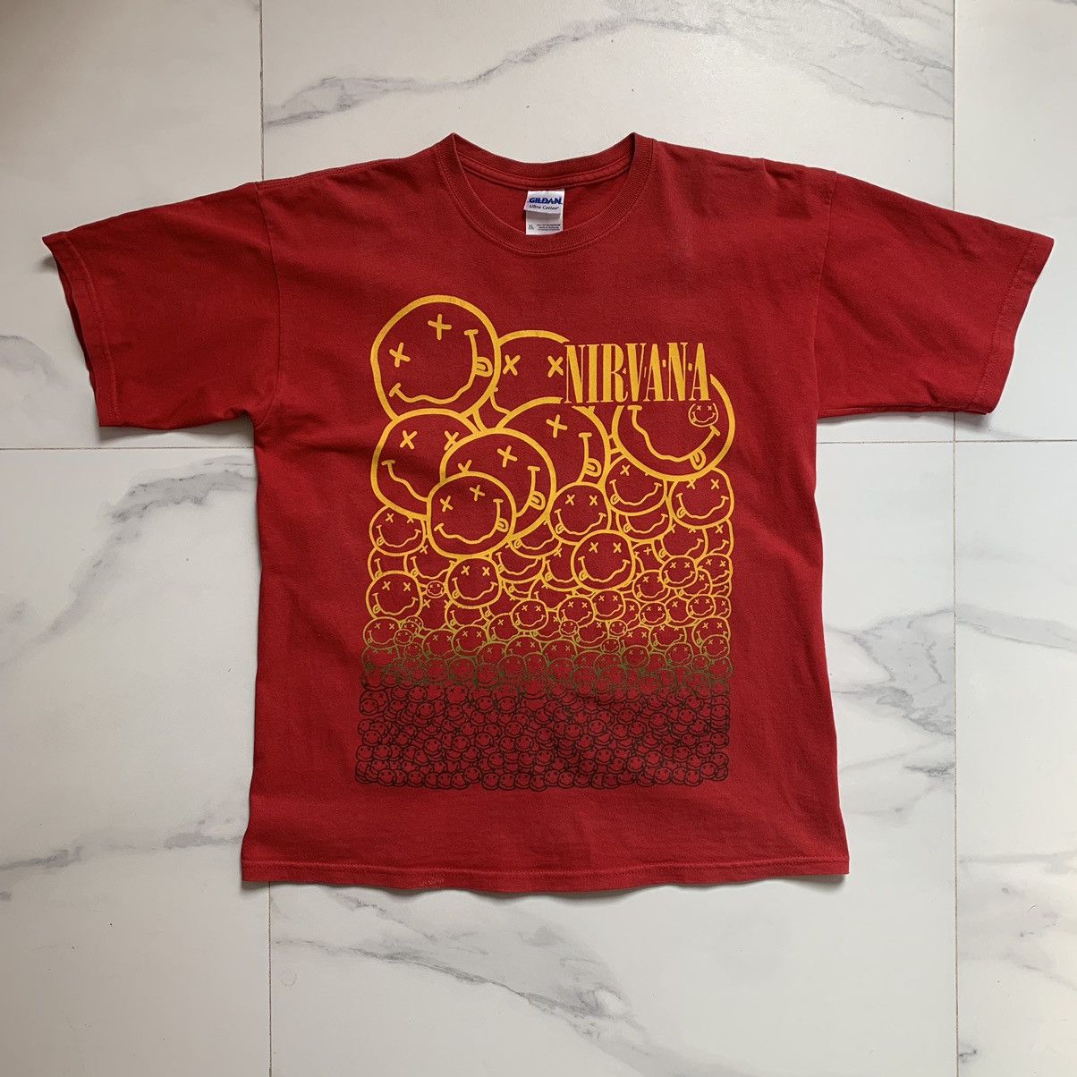 Nirvana Vintage Y2K Nirvana Collage Logo T-Shirt Size US M / EU 48-50 / 2 - 2 Thumbnail