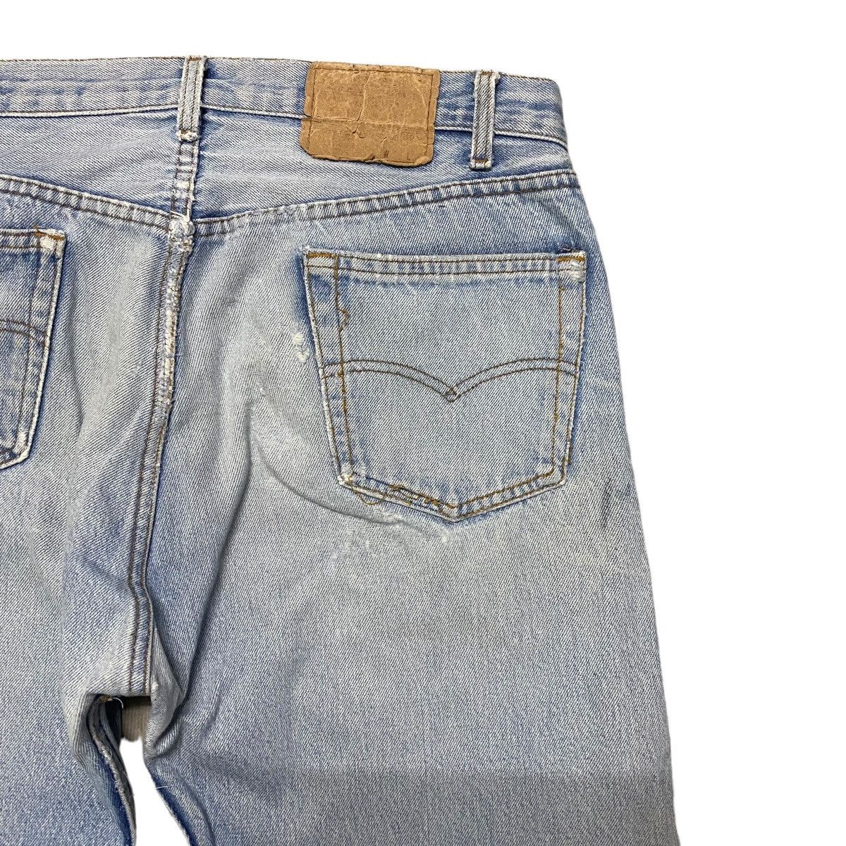 Levi's Vintage 80s Levis 501xx Distressed Jeans Size US 34 / EU 50 - 13 Thumbnail
