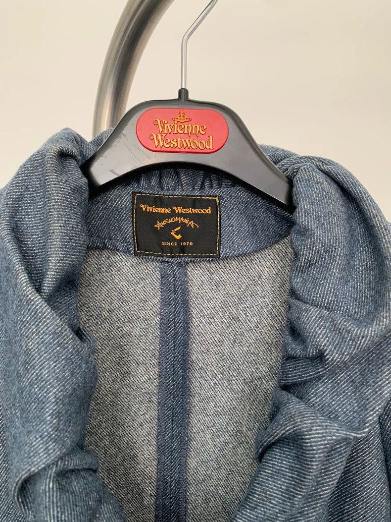 Vivienne Westwood Vivienne Westwood Buckskin denim jacket with a Queen Victo Size S / US 4 / IT 40 - 4 Thumbnail
