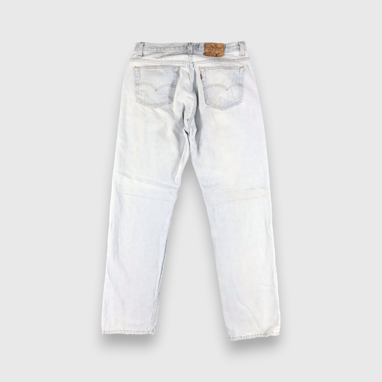 Levi's 90s Vintage Light Wash Levis 501 Jeans-J2621 Size US 32 / EU 48 - 2 Thumbnail