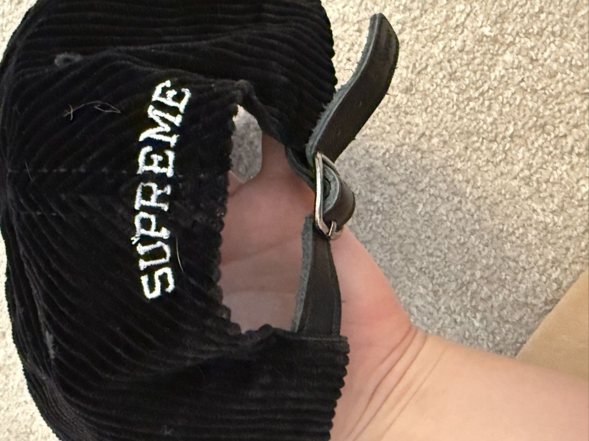 Supreme Supreme Corduroy S Logo 6-Panel (Black) Size ONE SIZE - 7 Thumbnail