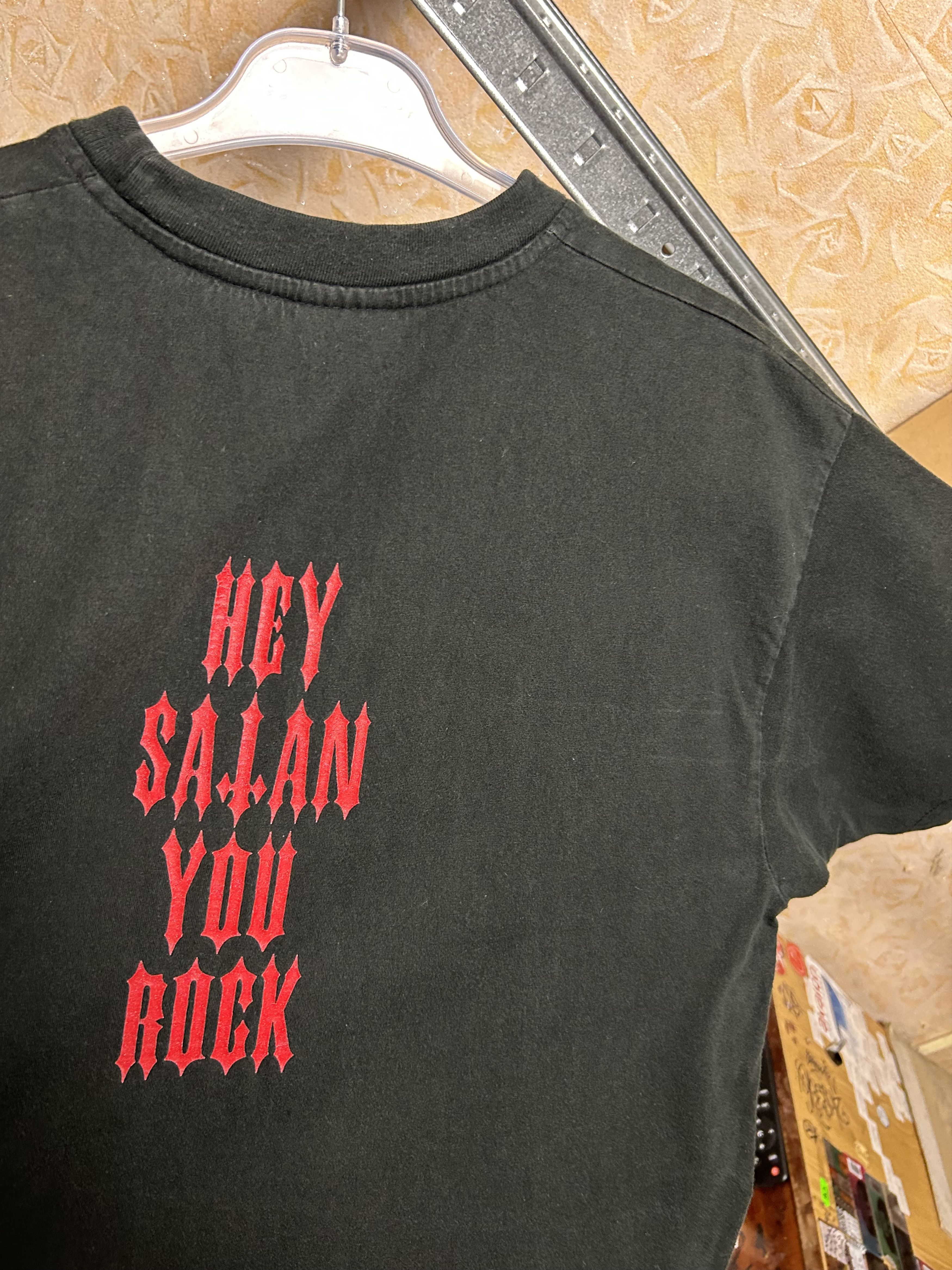 Band Tees Vintage 2000s Therapy? Hey Satan Your Rock Band T-shirt Size US L / EU 52-54 / 3 - 17 Thumbnail
