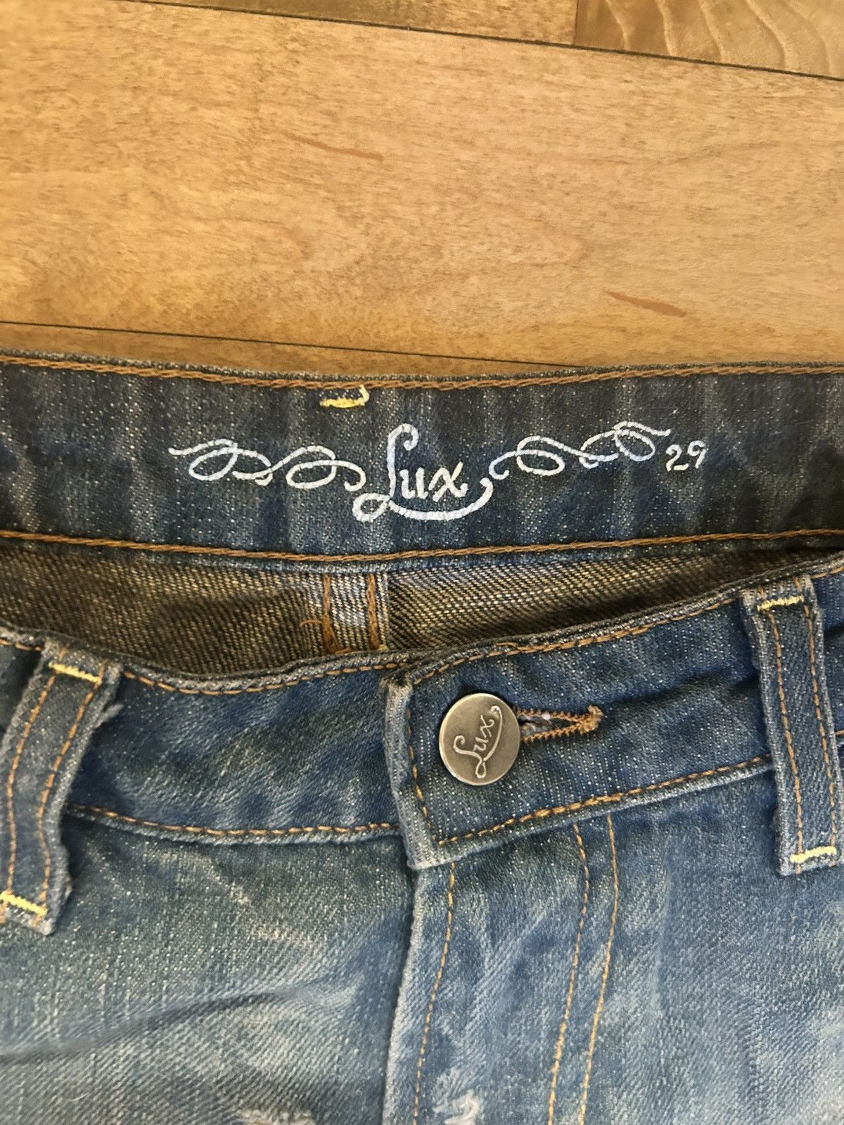 Vintage Vintage flare jeans Size 29" - 4 Thumbnail