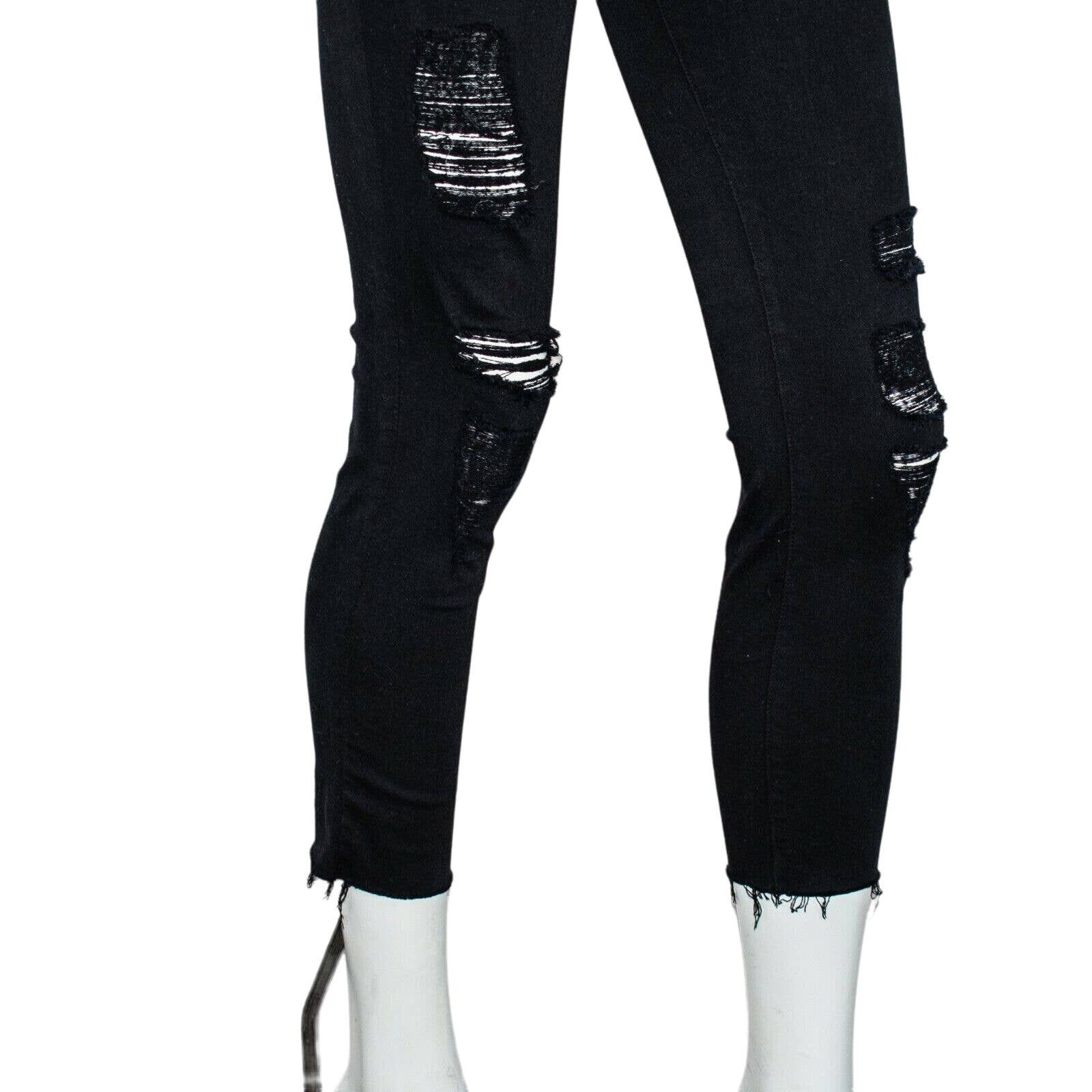Frame FRAME Denim Women's Le Skinny De Jeanne Jeans Ripped Size 26" / US 2 / IT 38 - 11 Thumbnail