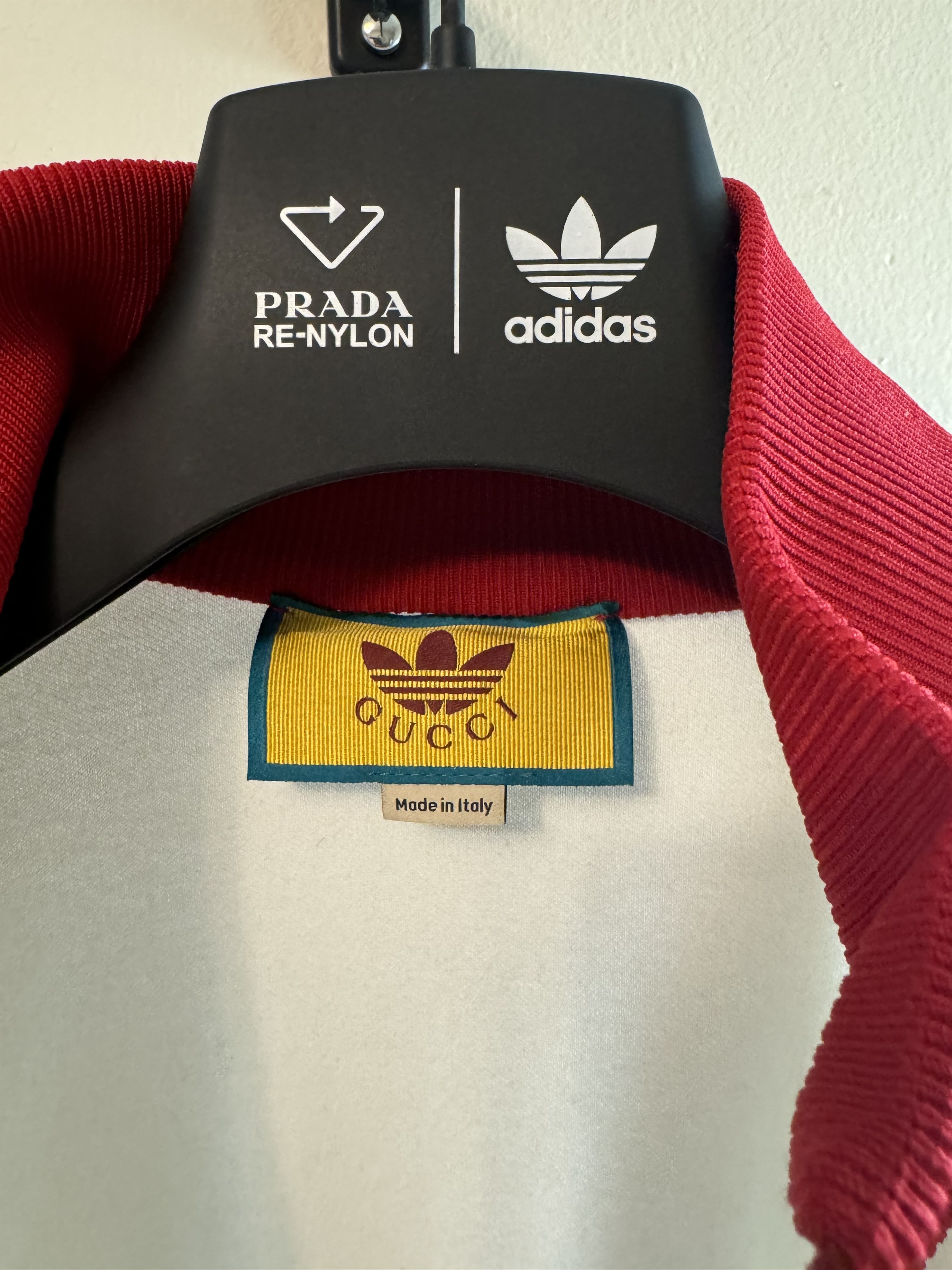 Adidas × Gucci Gucci Adidas 2023 Collaboration Tracking Jacket NEW Size US S / EU 44-46 / 1 - 7 Thumbnail