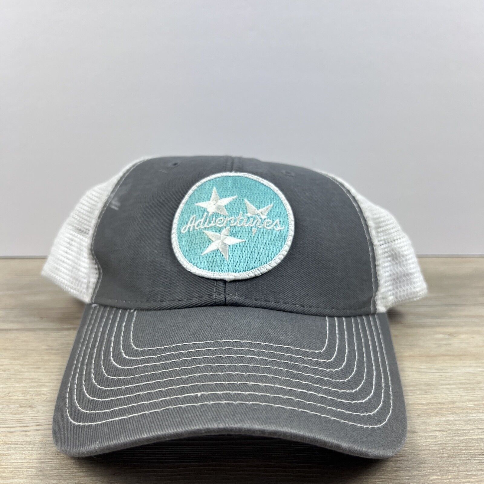 Other Adventures Hat Adventure Snapback Hat Gray Adjustable Hat Ad Size ONE SIZE - 2 Thumbnail