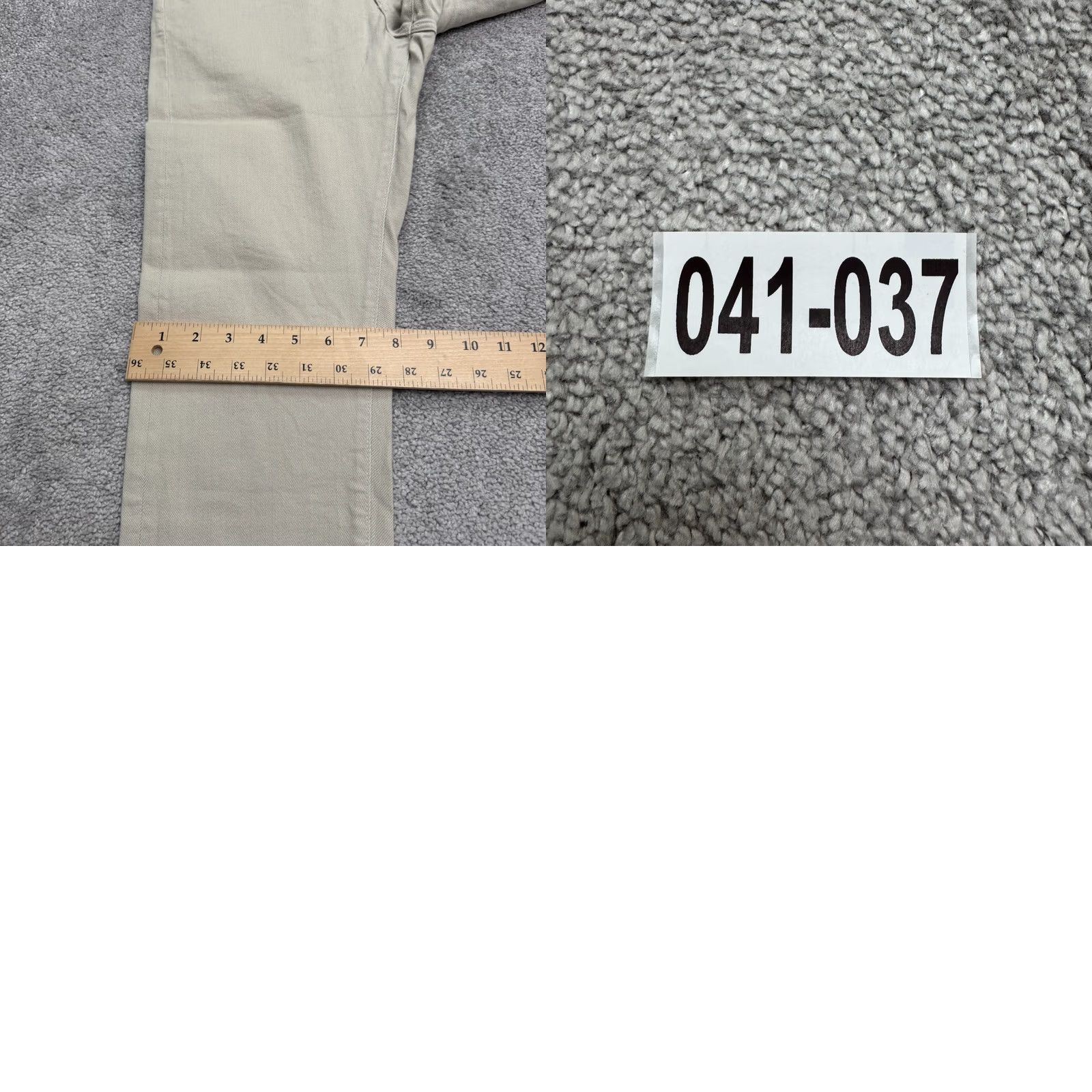 Orvis 3x1 NYC Beachwood Denim Pants Mens 29 Beige Straight Leg Cotton Casual Stretch Size US 29 - 10 Thumbnail