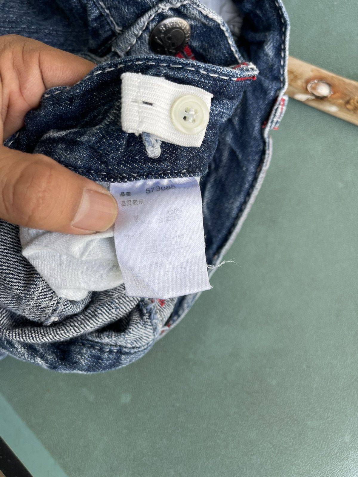 Designer × Japanese Brand Batsu Studio jeans rare Size US 28 / EU 44 - 4 Thumbnail