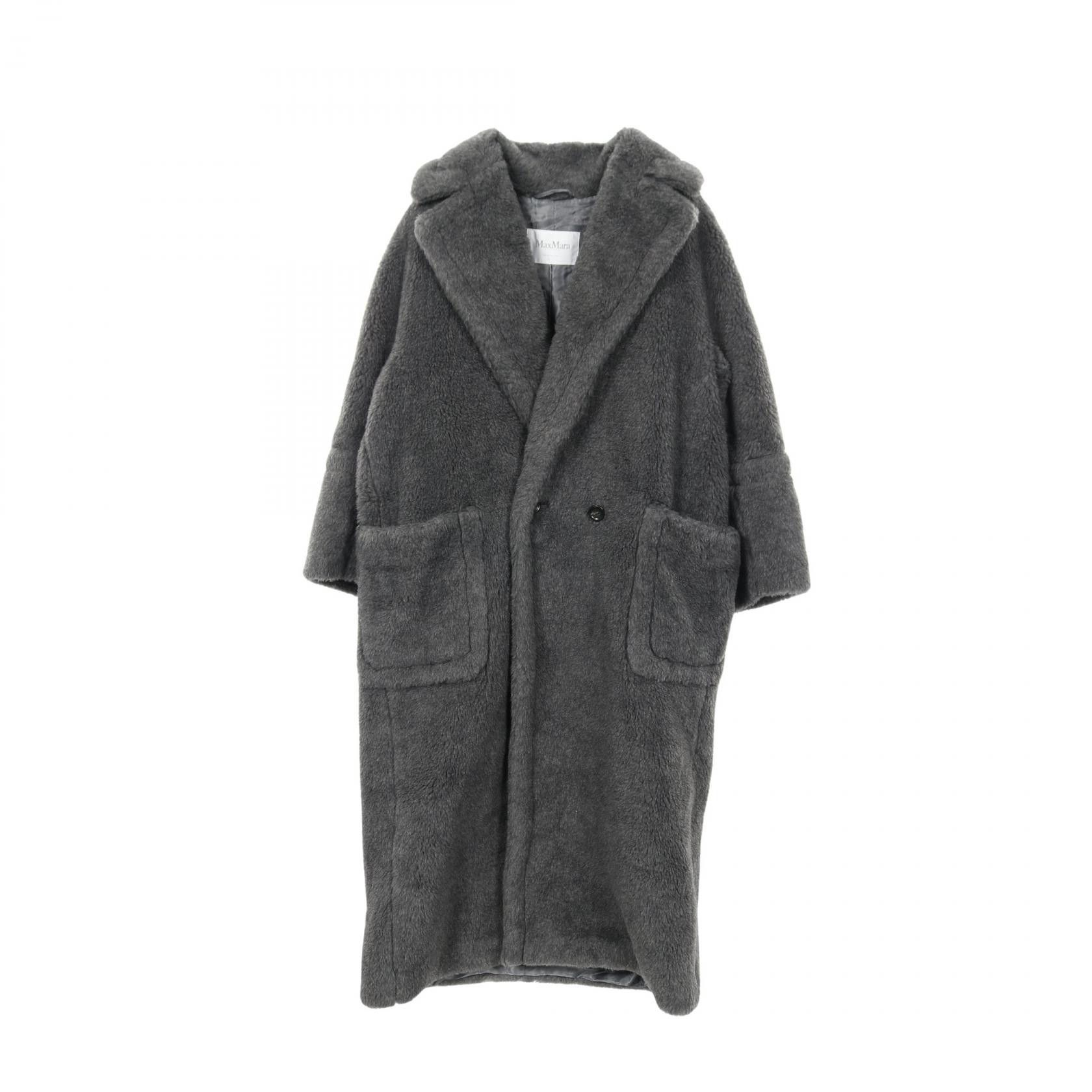 Max Mara Max Mara Max Mara CADDY TEDDYBEAR Wool Silk Alpaca Coat Textile Outerwear DUTY FREE for USA Size ONE SIZE - 1 Thumbnail