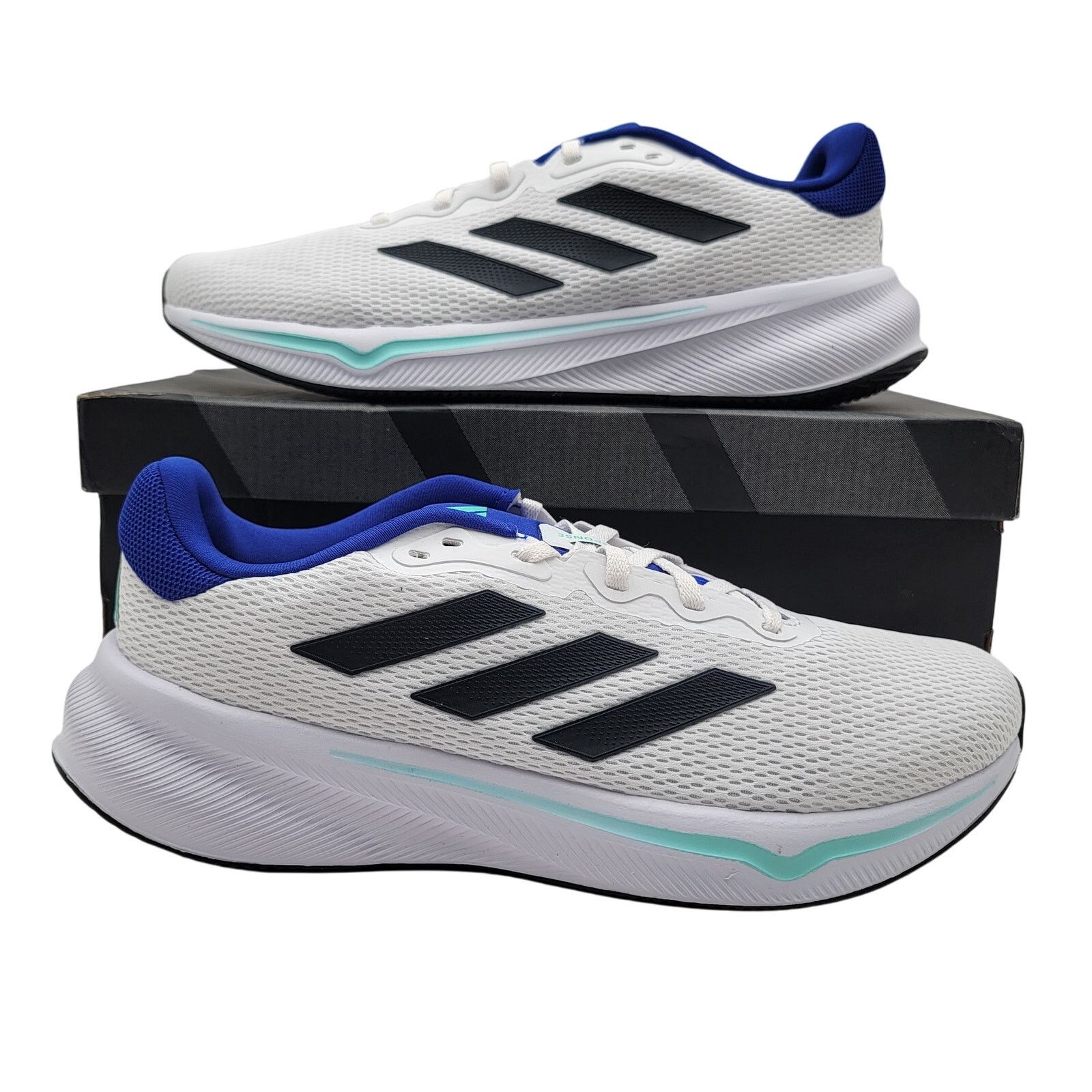 Adidas Adidas Response 'White Aurora Ink' Men's Size 10 NIB Size US 10 / EU 43 - 1 Thumbnail