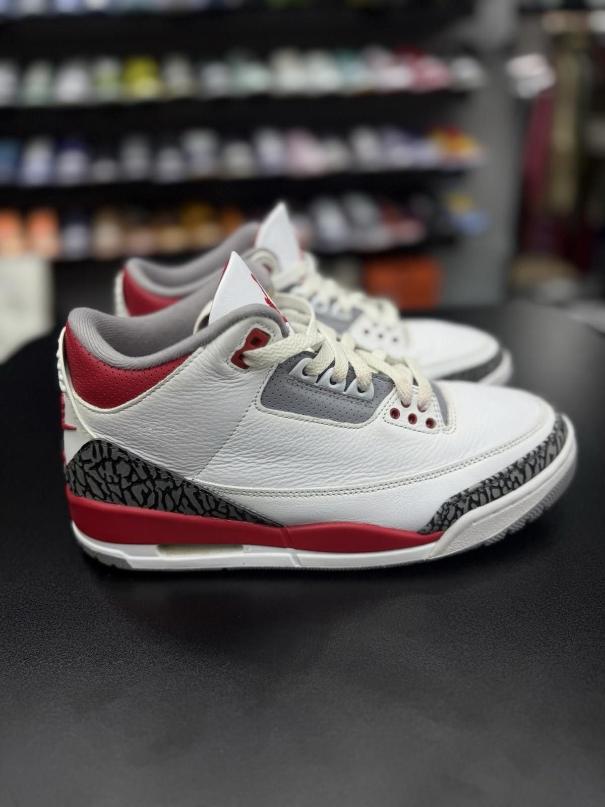 Jordan Brand Nike Air Jordan 3 Retro Fire Red Size 8.5 DN3707-160 OG Size US 8.5 / EU 41-42 - 2 Thumbnail
