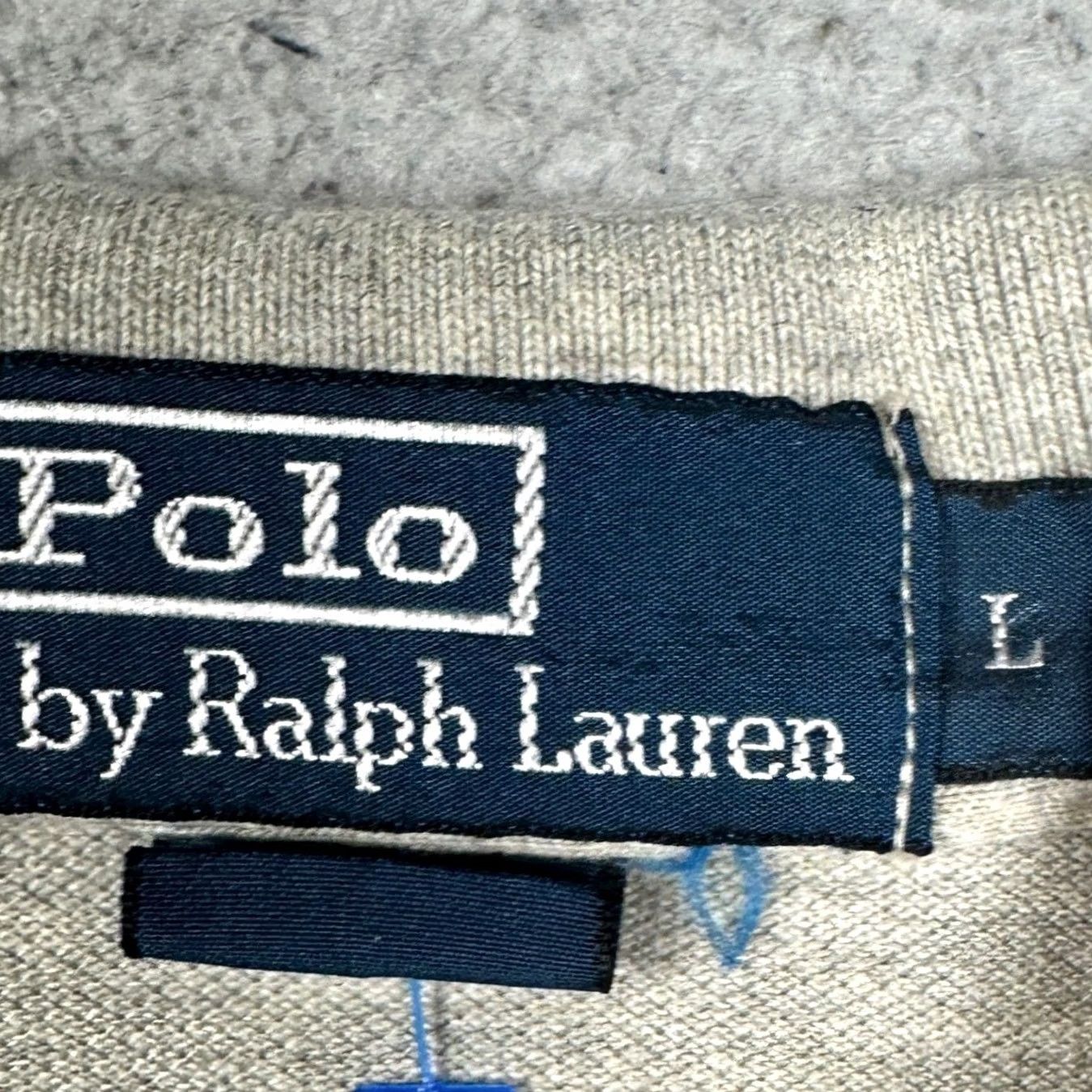 Polo Ralph Lauren Ralph Lauren Polo Shirt Mens Large Gray Striped Polo with Green Pony Embroidery EUC Short Sleeve Shirt Baseball Style? Size US L / EU 52-54 / 3 - 5 Thumbnail