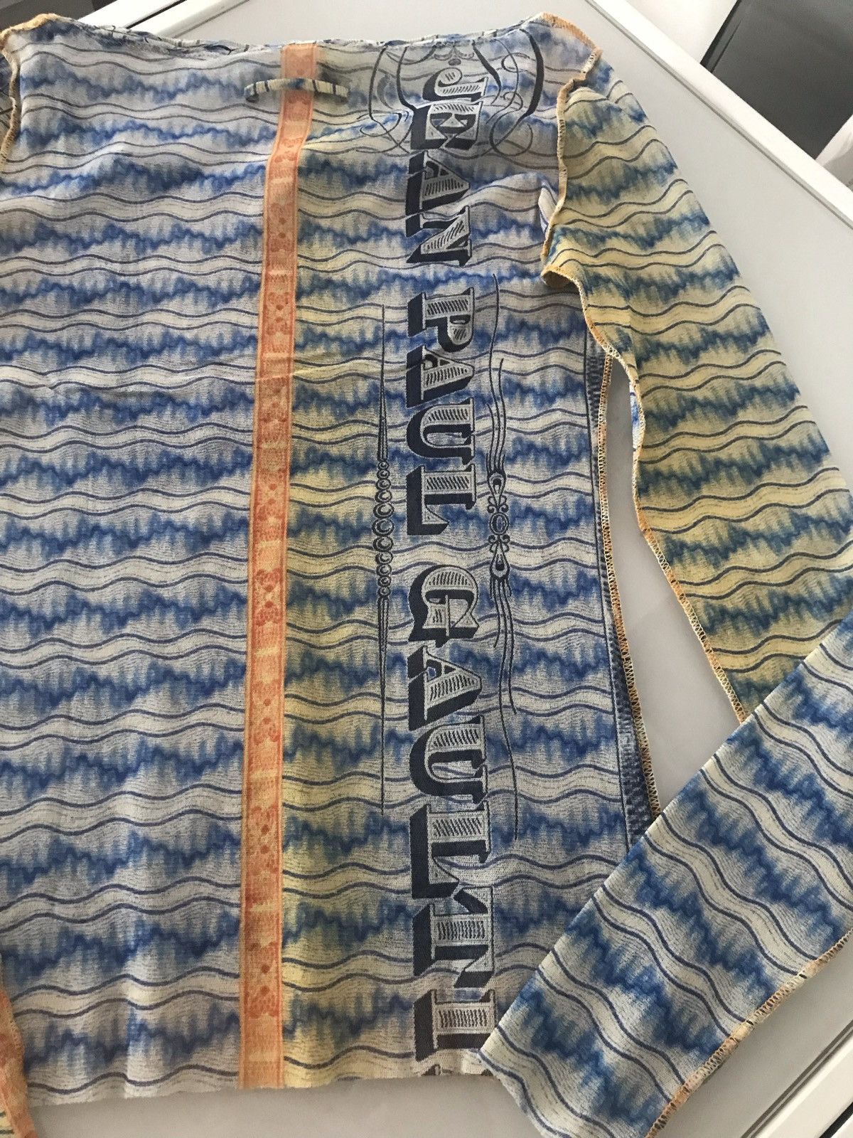 Jean Paul Gaultier Top mesh jean Paul Gaultier soleil vintage Size S / US 4 / IT 40 - 7 Thumbnail
