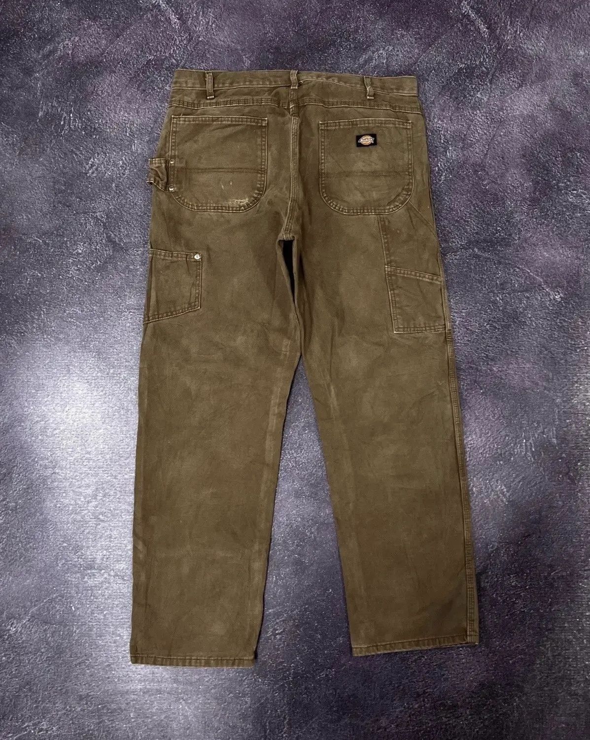 Dickies × Vintage Vintage Dickies USA Brown Work Hype Baggy Pants Size US 36 / EU 52 - 1 Thumbnail