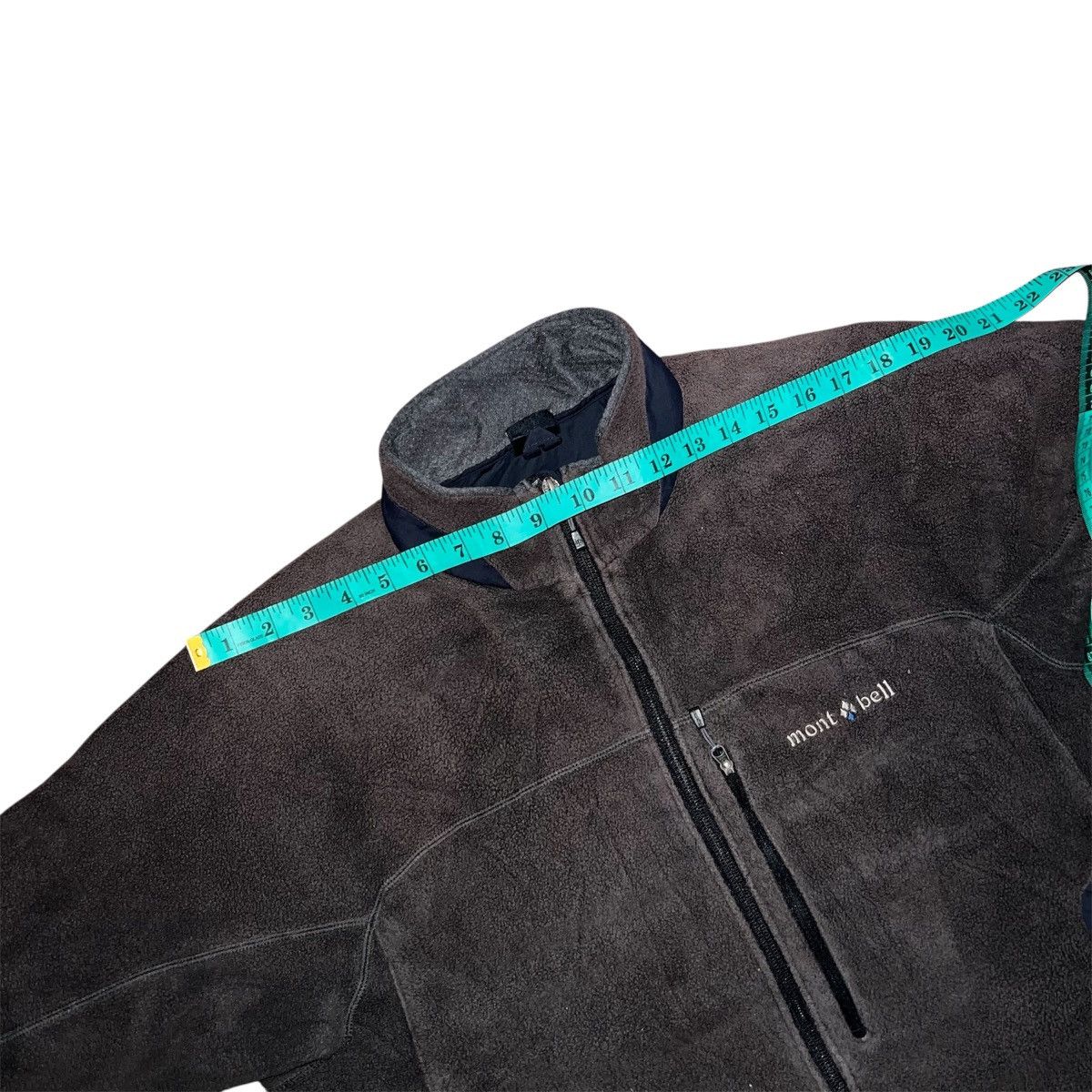 Montbell “MONTBELL” FADED BLACK ZIP UP FLEECE JACKET Size US XL / EU 56 / 4 - 17 Thumbnail