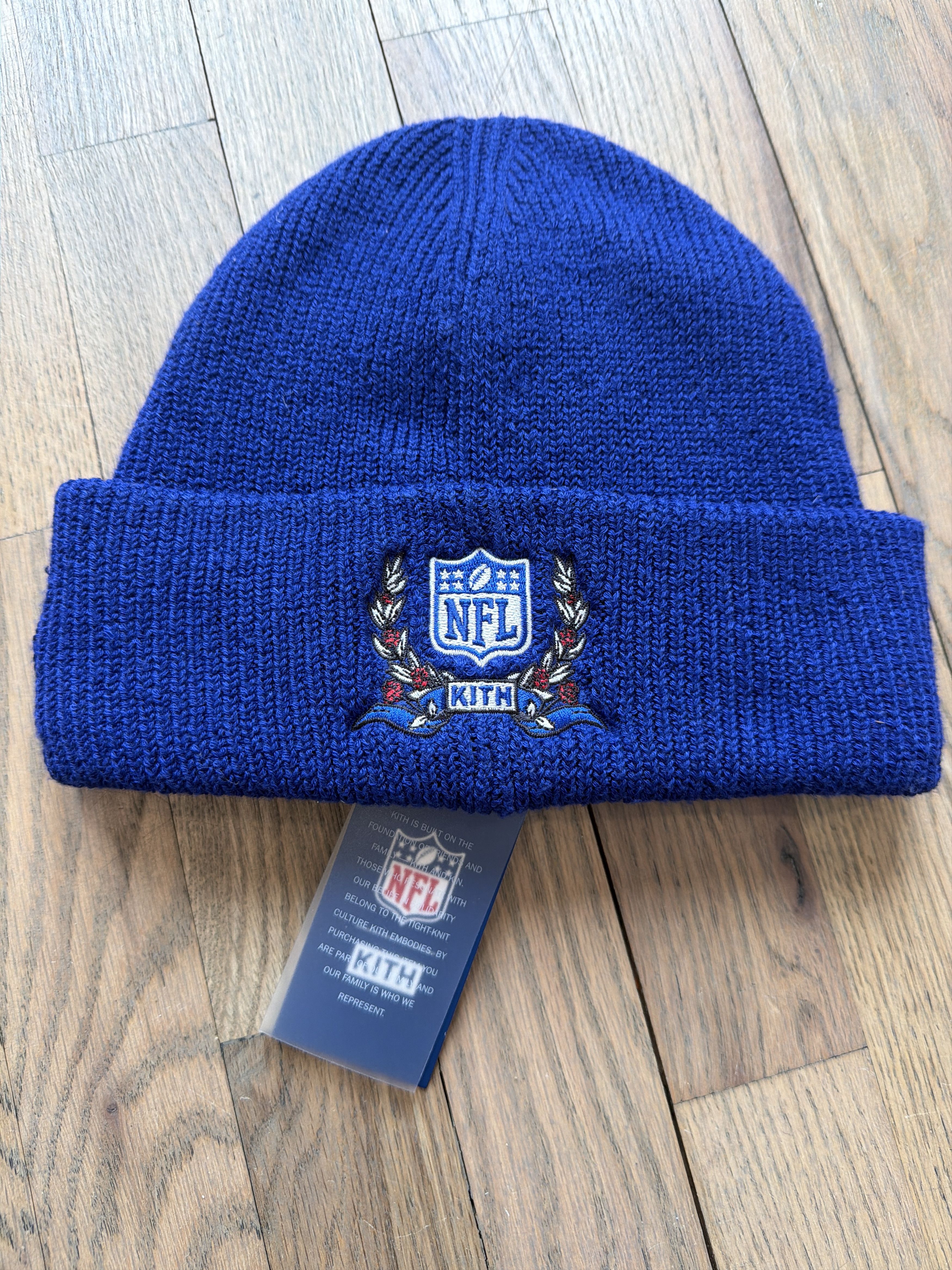 Kith × NFL KITH blue winter hat Size ONE SIZE - 3 Thumbnail