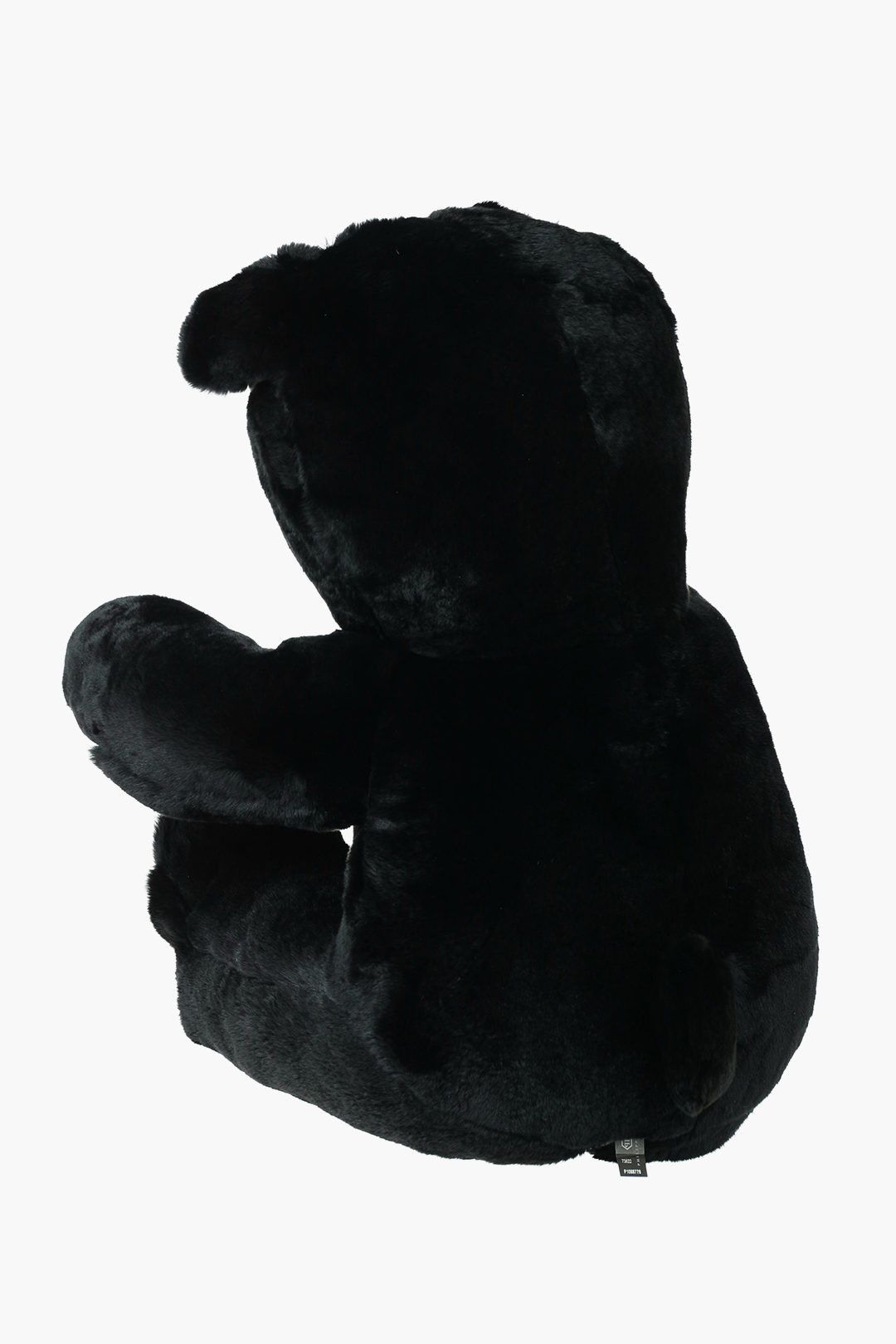 Philipp Plein og1mm0824 Size: OS / Real Fur Teddy Bear in Black Size ONE SIZE - 2 Thumbnail