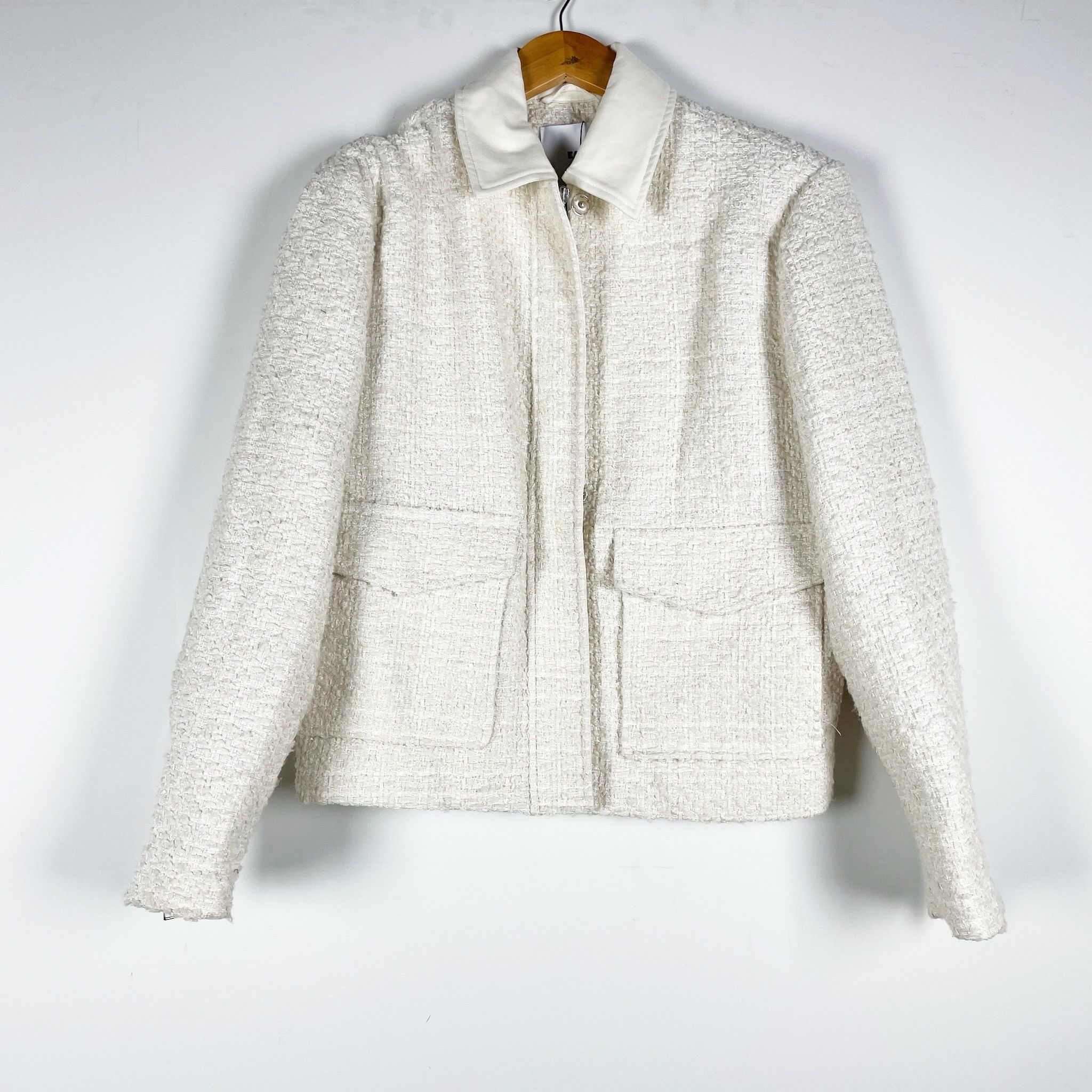 Other NEW Eaves Shani Cotton Wool Blend Tweed Size XXS / US 00 / IT 34 - 1 Thumbnail