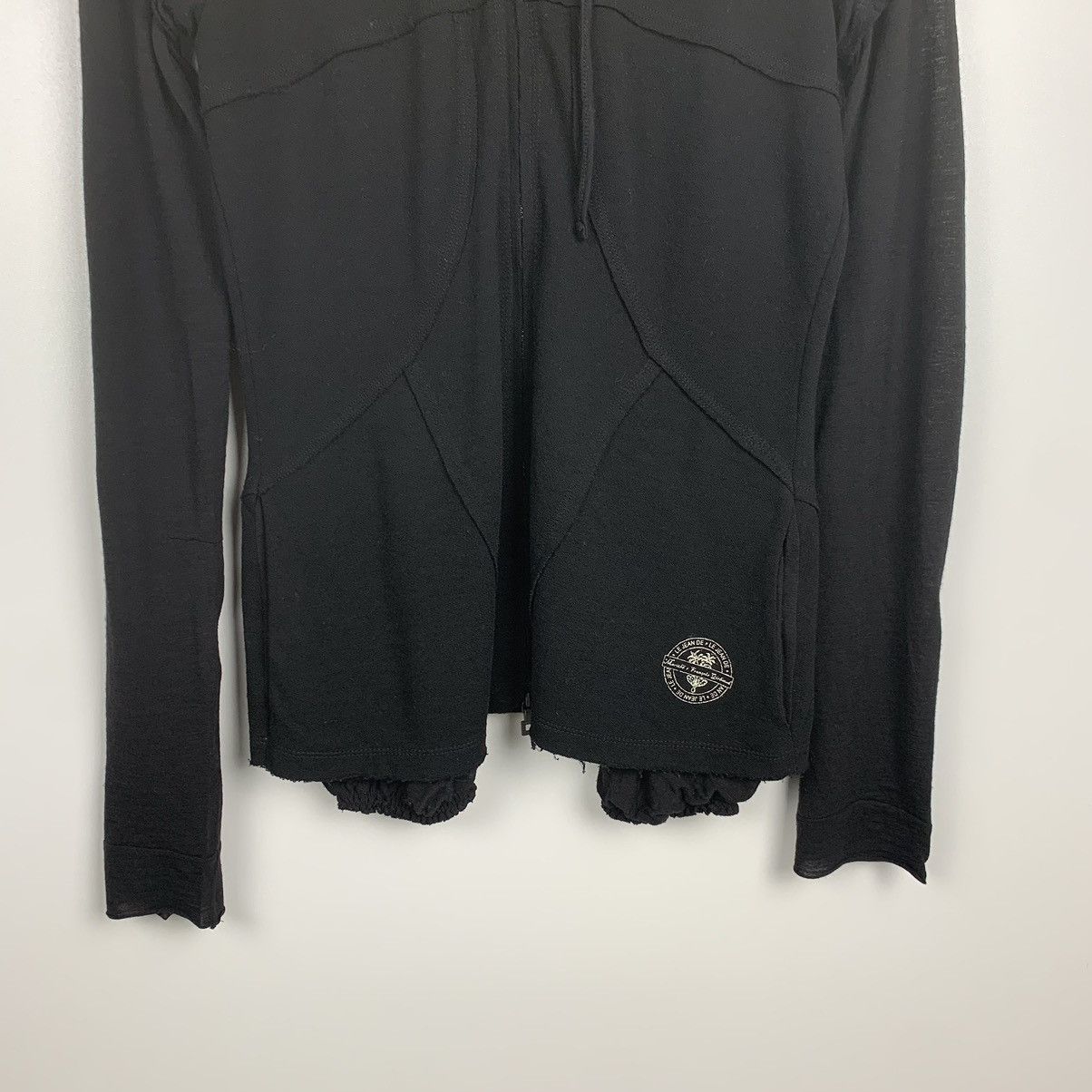 Marithe + Francois Girbaud Vintage Marithe + Francois Girbaud Avant Garde Zip Hoodie Size US S / EU 44-46 / 1 - 3 Thumbnail