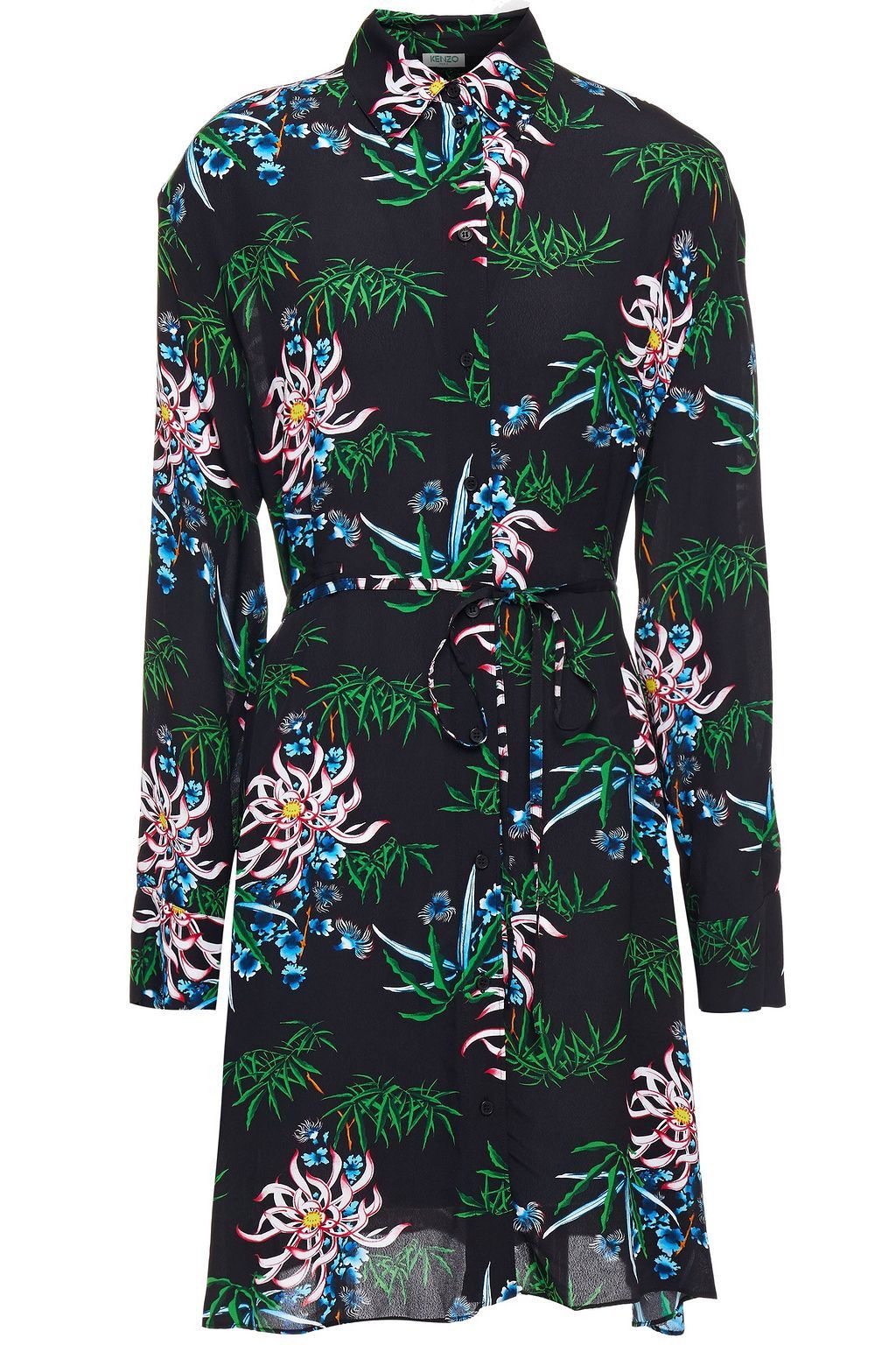Kenzo o1y1025 Mini Dress in Multicolor Size XS / US 0-2 / IT 36-38 - 1 Thumbnail