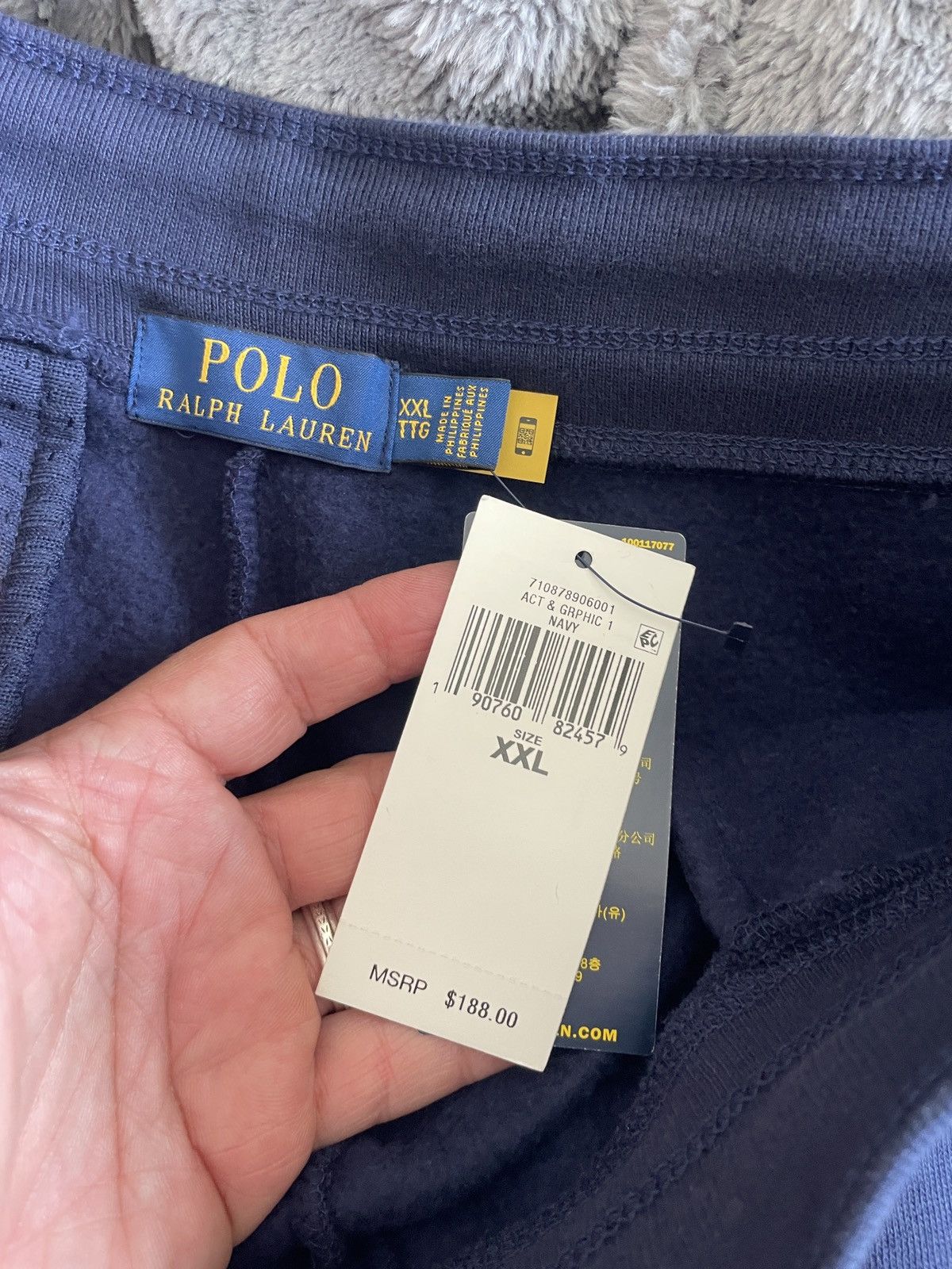 Polo Ralph Lauren Polo Crest Snap Away Sweat pants nwt 188.00 Size US 38 / EU 54 - 9 Thumbnail