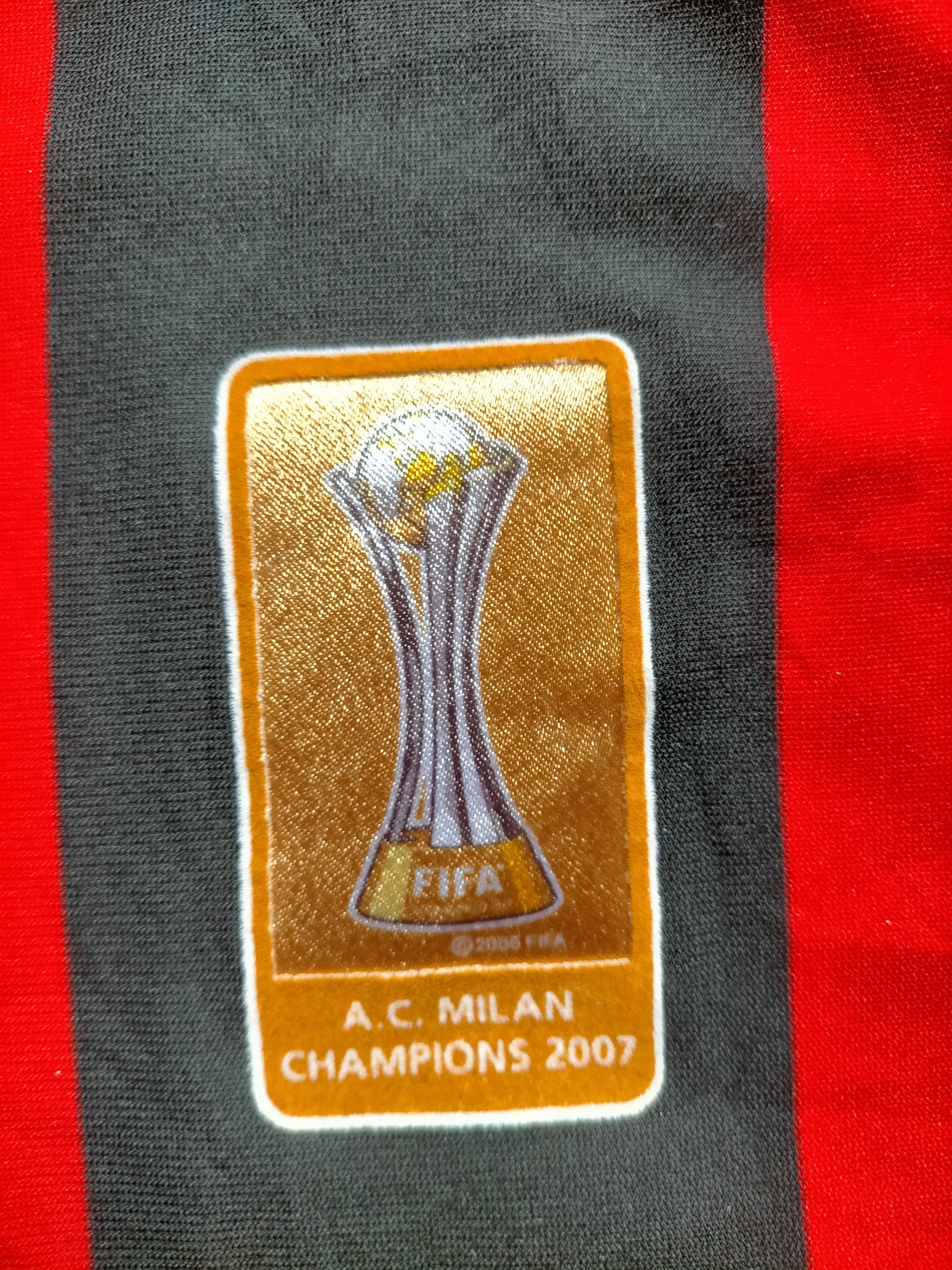 Adidas Ac Milan 2008 Football Jersey Vintage Size US L / EU 52-54 / 3 - 10 Thumbnail