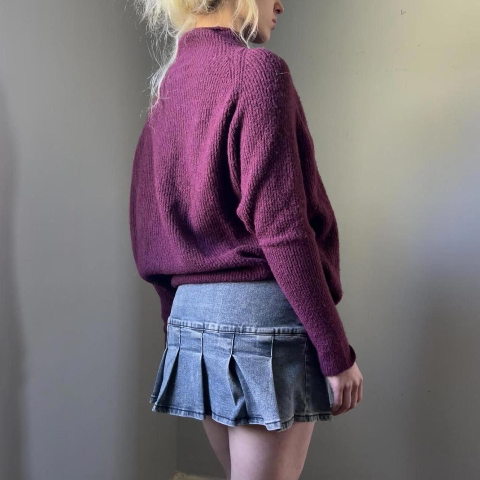 Other Burgundy batwing turtleneck sweater Size XS / US 0-2 / IT 36-38 - 2 Thumbnail