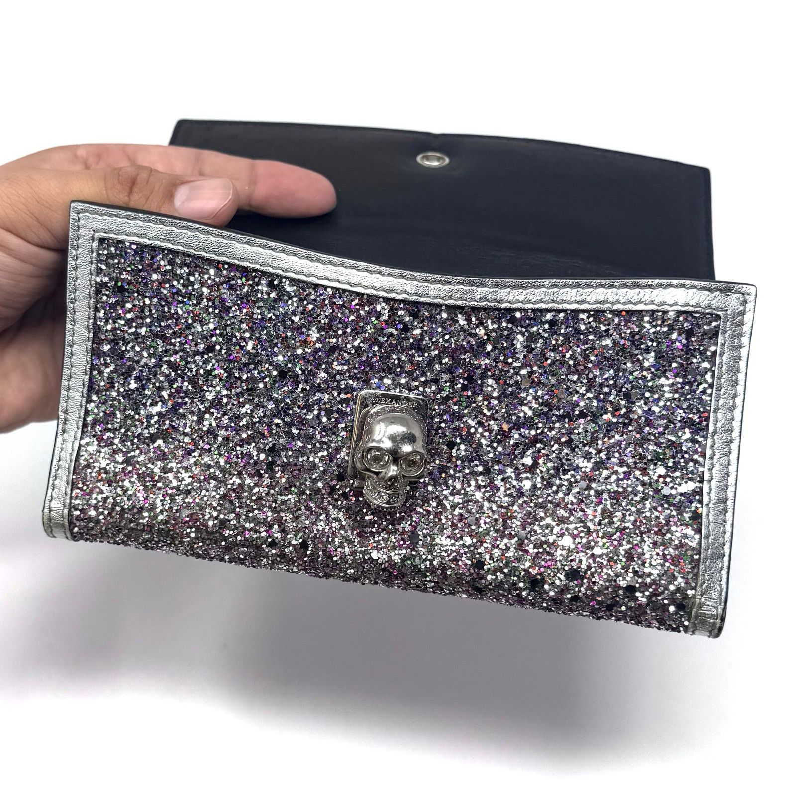 Alexander McQueen Alexander McQueen Glitter Wallet Size ONE SIZE - 21 Thumbnail