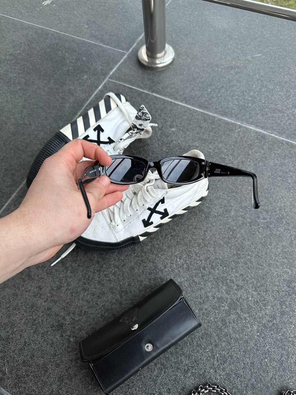 Versace versace medusa sunglasss vintage Size ONE SIZE - 9 Thumbnail
