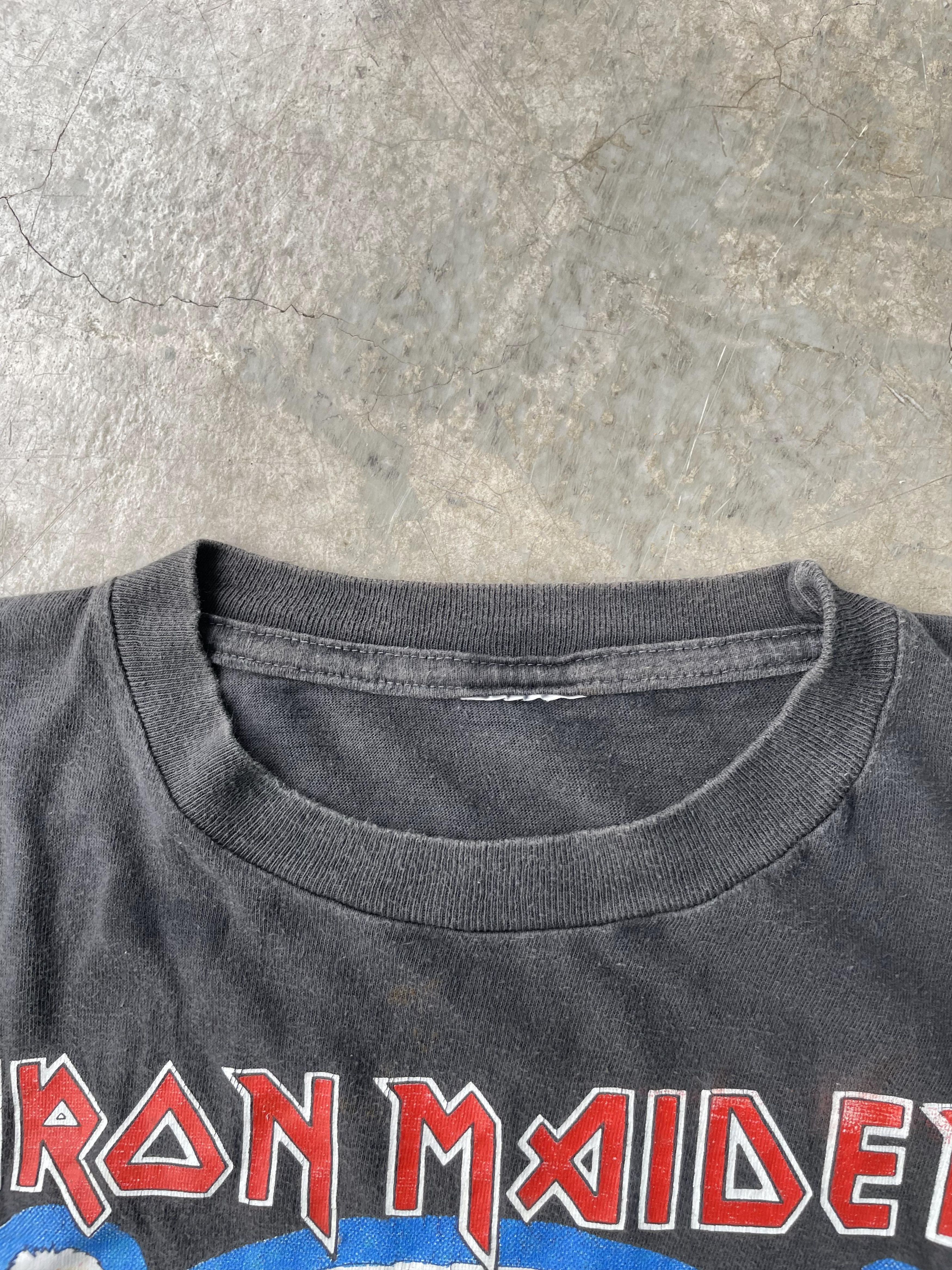 Band Tees × Iron Maiden × Vintage VTG 90's Iron Maiden The 1st Ten Year Tshirt Size US XL / EU 56 / 4 - 5 Thumbnail