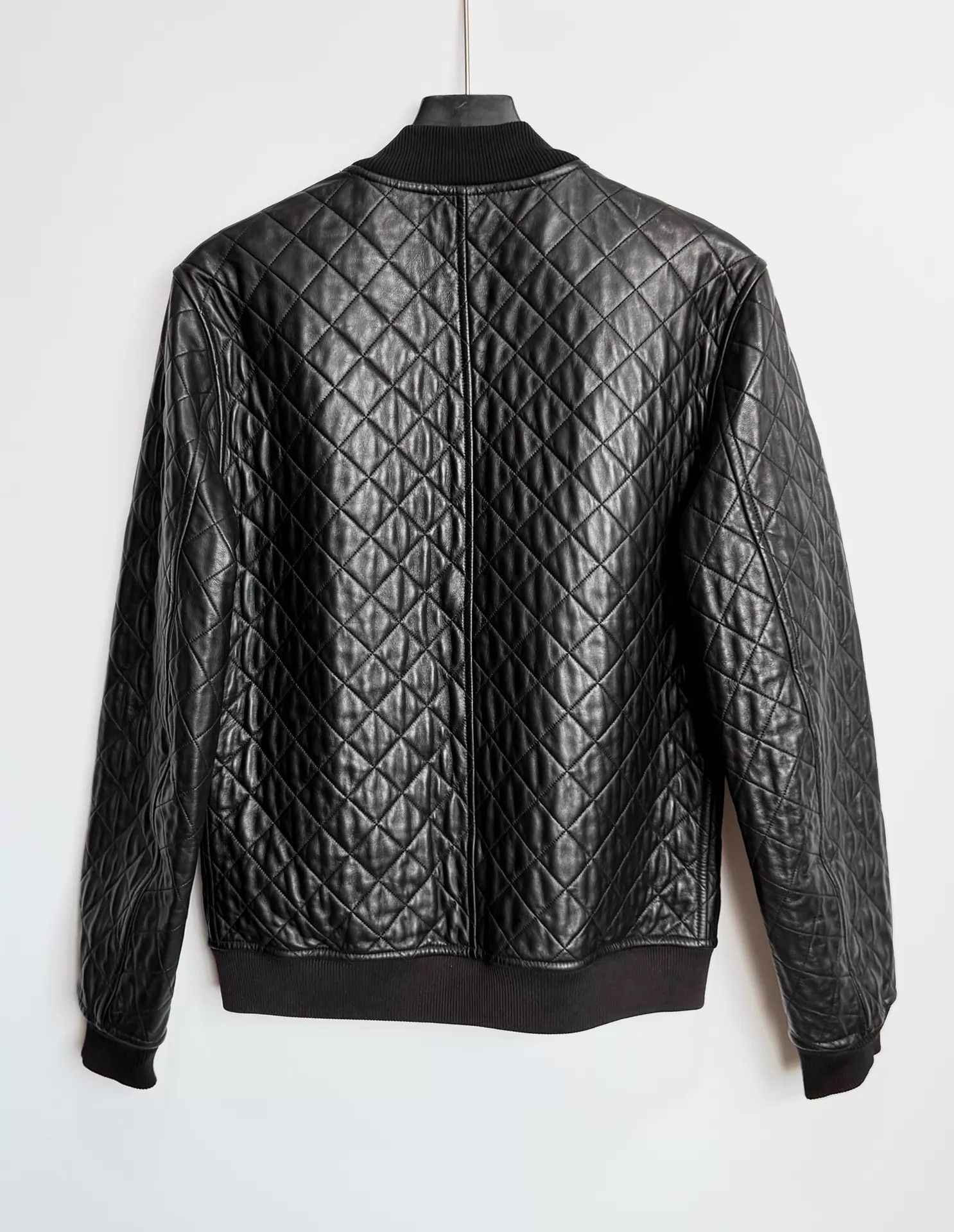 Dolce & Gabbana DG double-sided quilted leather jacket black/brown 48 Size US M / EU 48-50 / 2 - 2 Thumbnail
