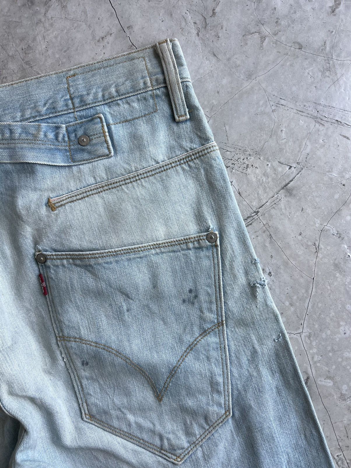 Levi's Levis Engineered Jeans Buckle Back Tag W33 Actual 36x34 Size US 33 - 7 Thumbnail